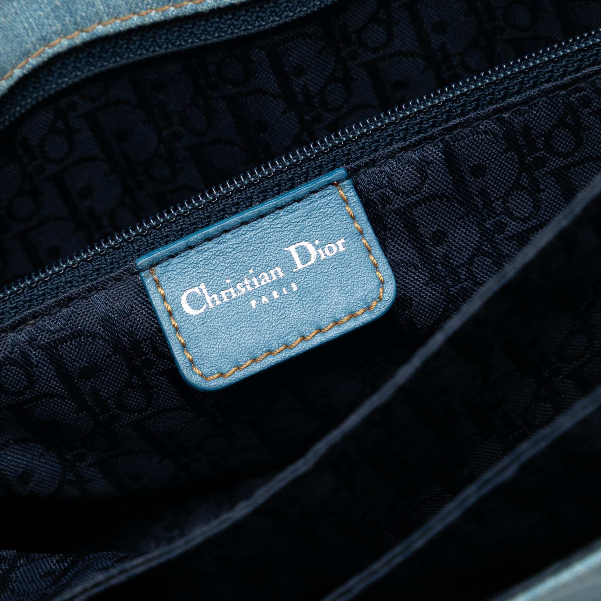 Dior Denim Admit It Flap