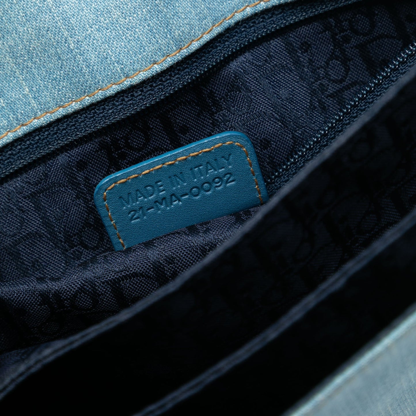 Dior Denim Admit It Flap