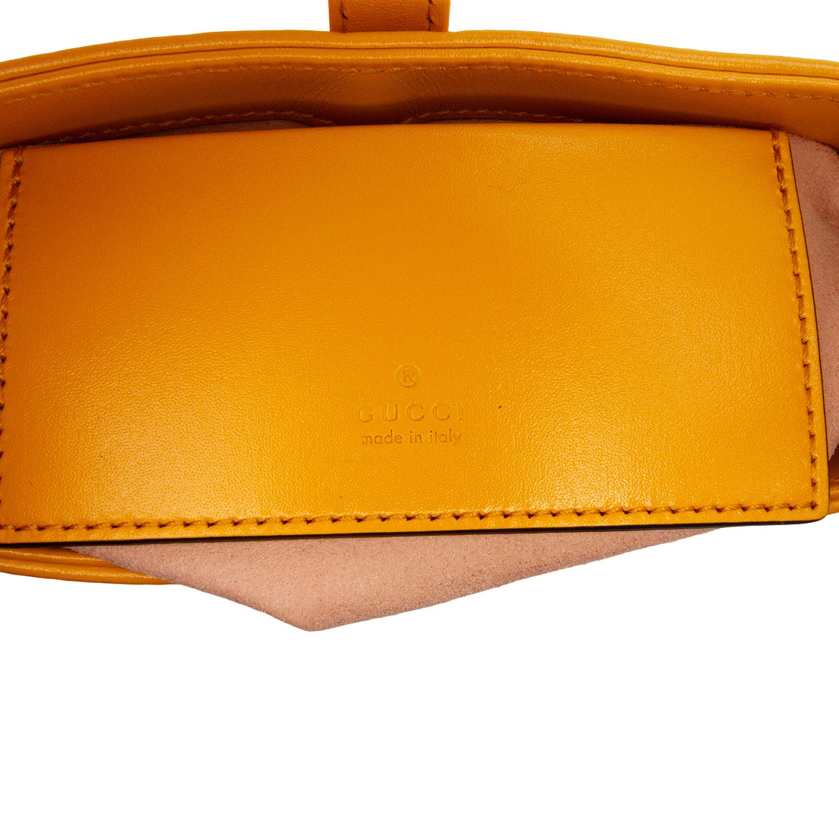 Gucci Mini Calfskin Jackie 1961 Crossbody — Yellow