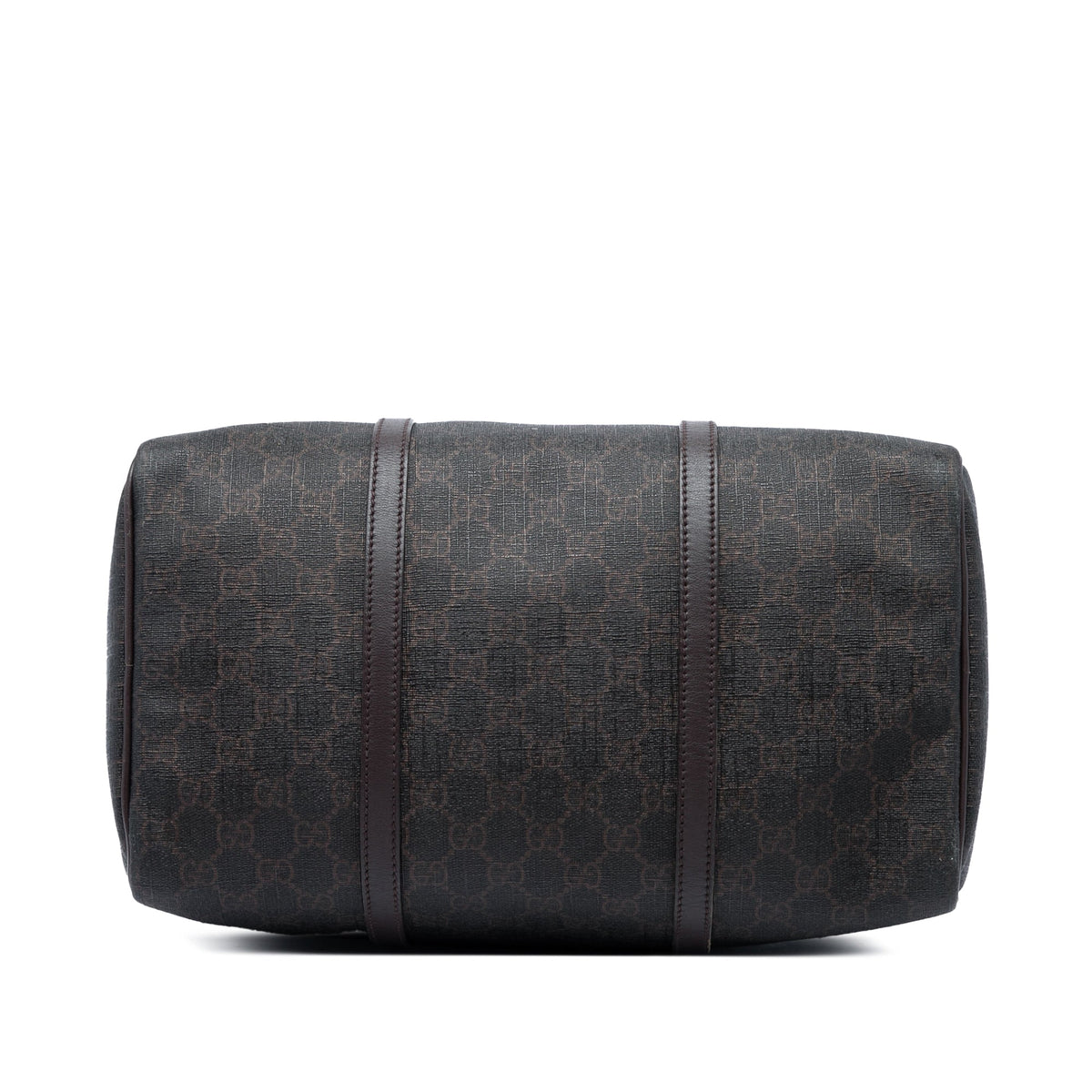 Gucci Medium GG Supreme Nice Boston Bag — Brown