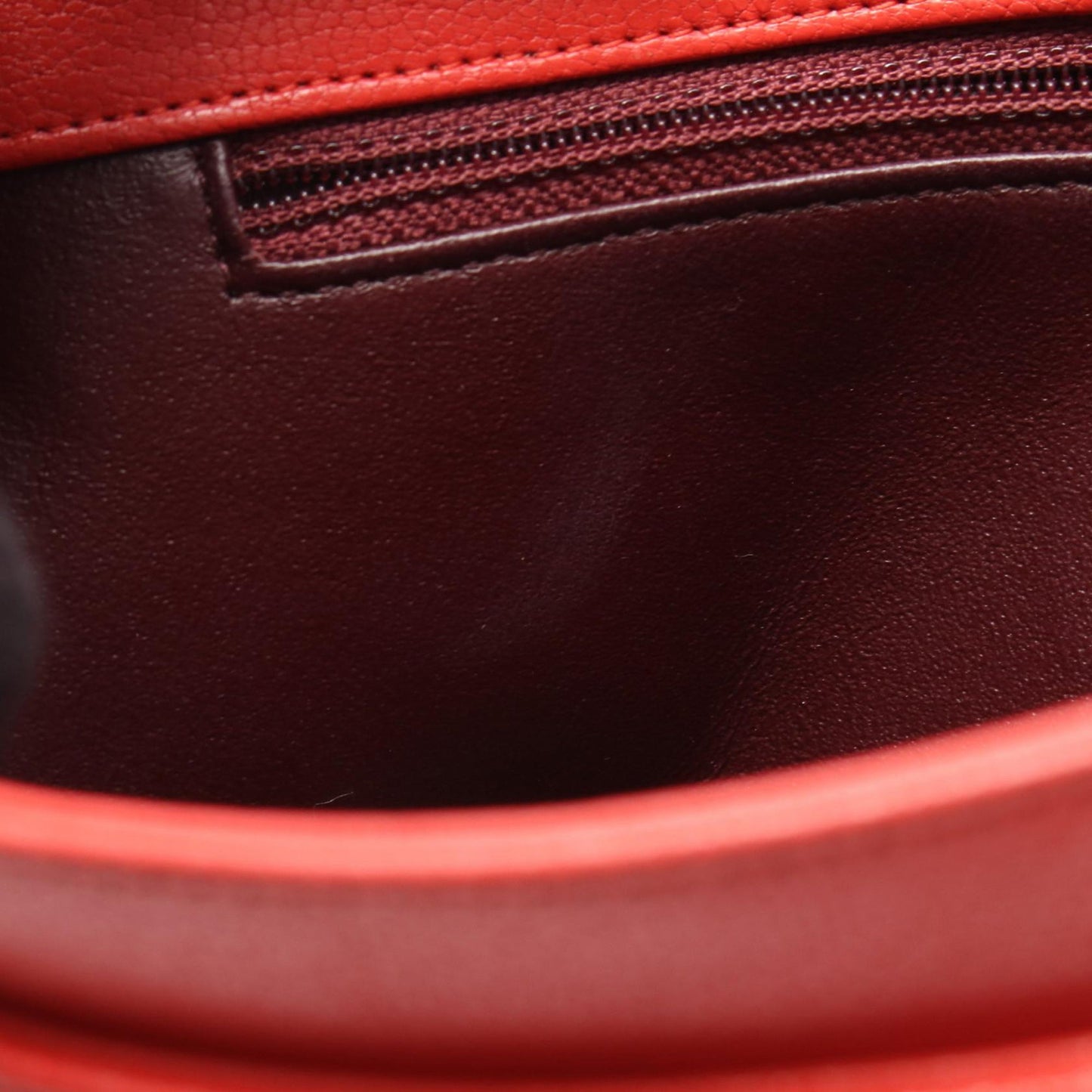 Chanel Small Diagonal Quilted Goatskin Flap
