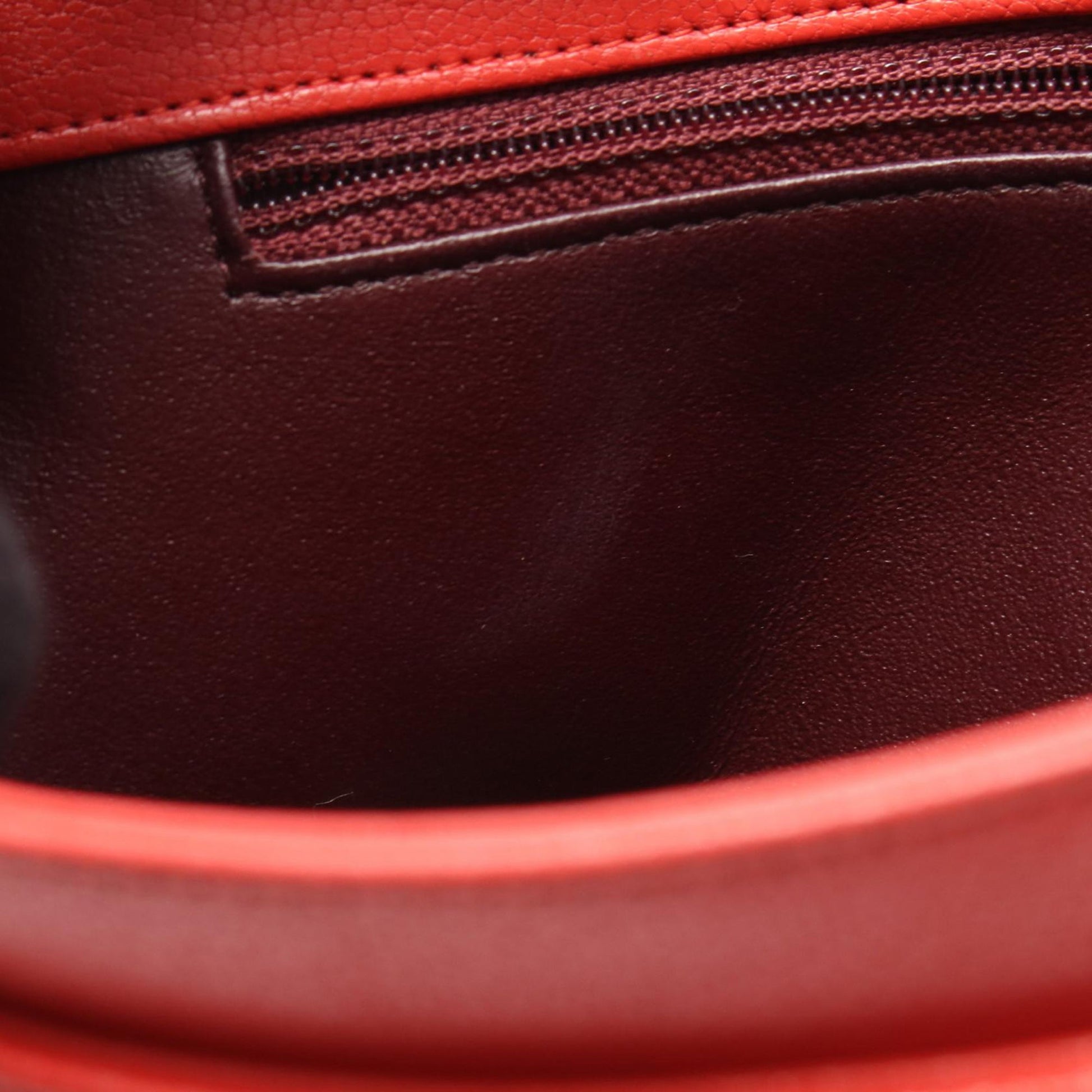 Chanel Small Diagonal Quilted Goatskin Flap