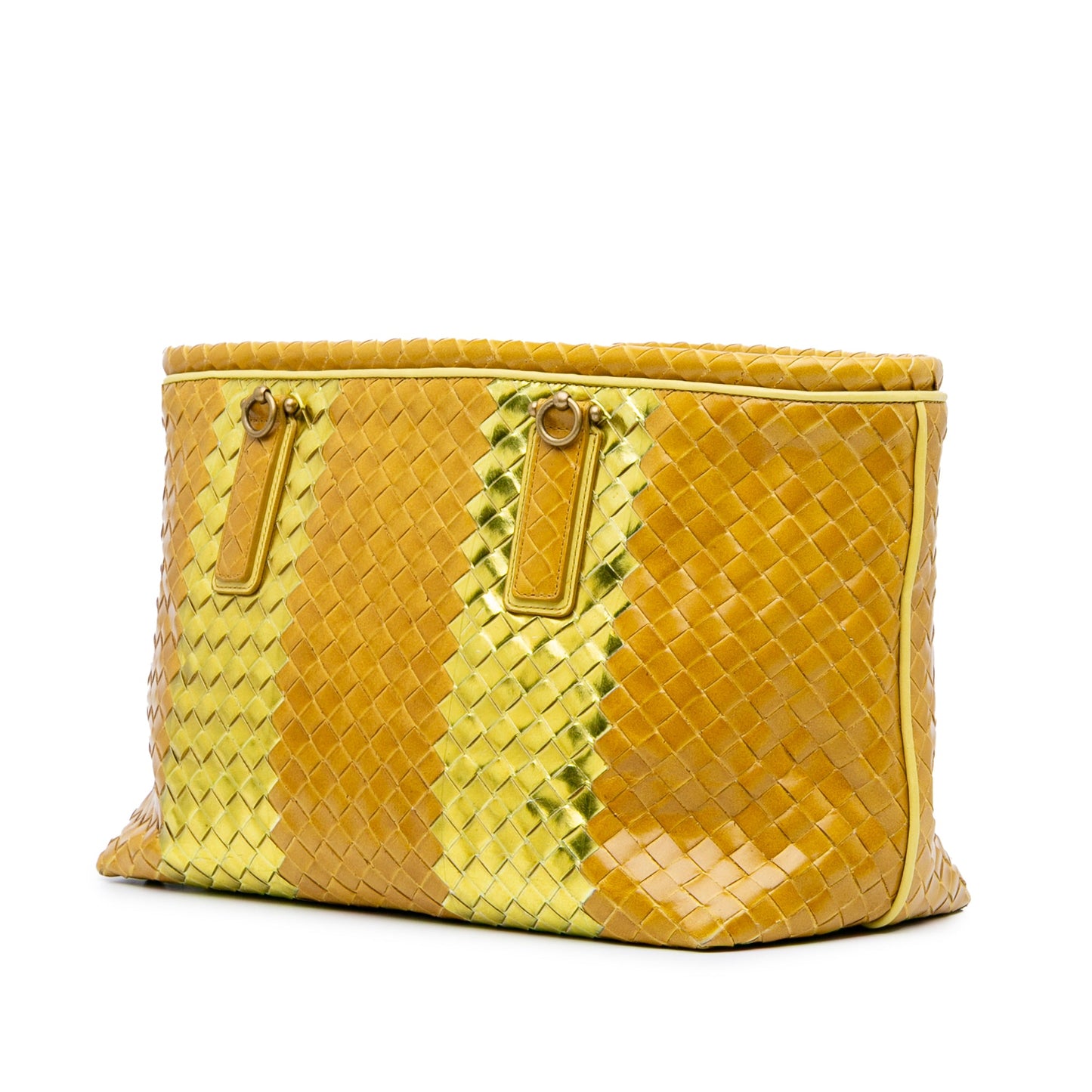 Bottega Veneta Leather Intrecciato Tote