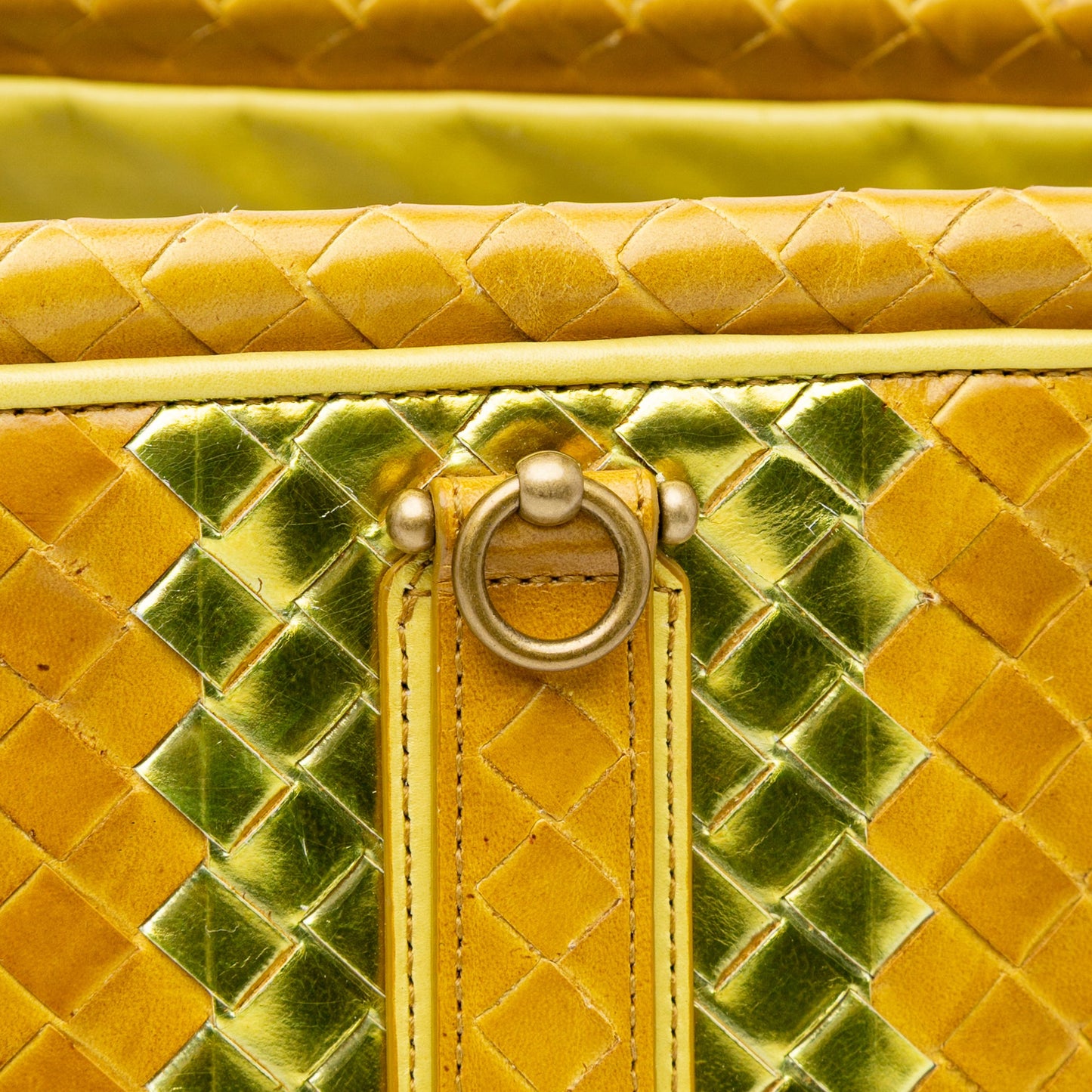 Bottega Veneta Leather Intrecciato Tote