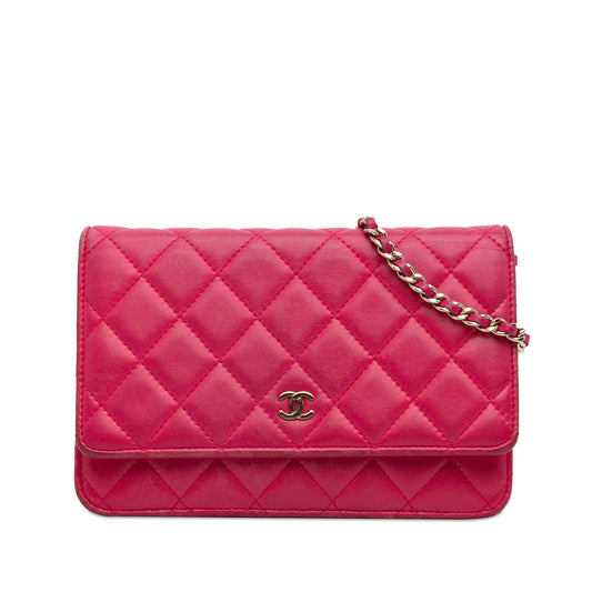 Chanel Classic Lambskin Wallet on Chain