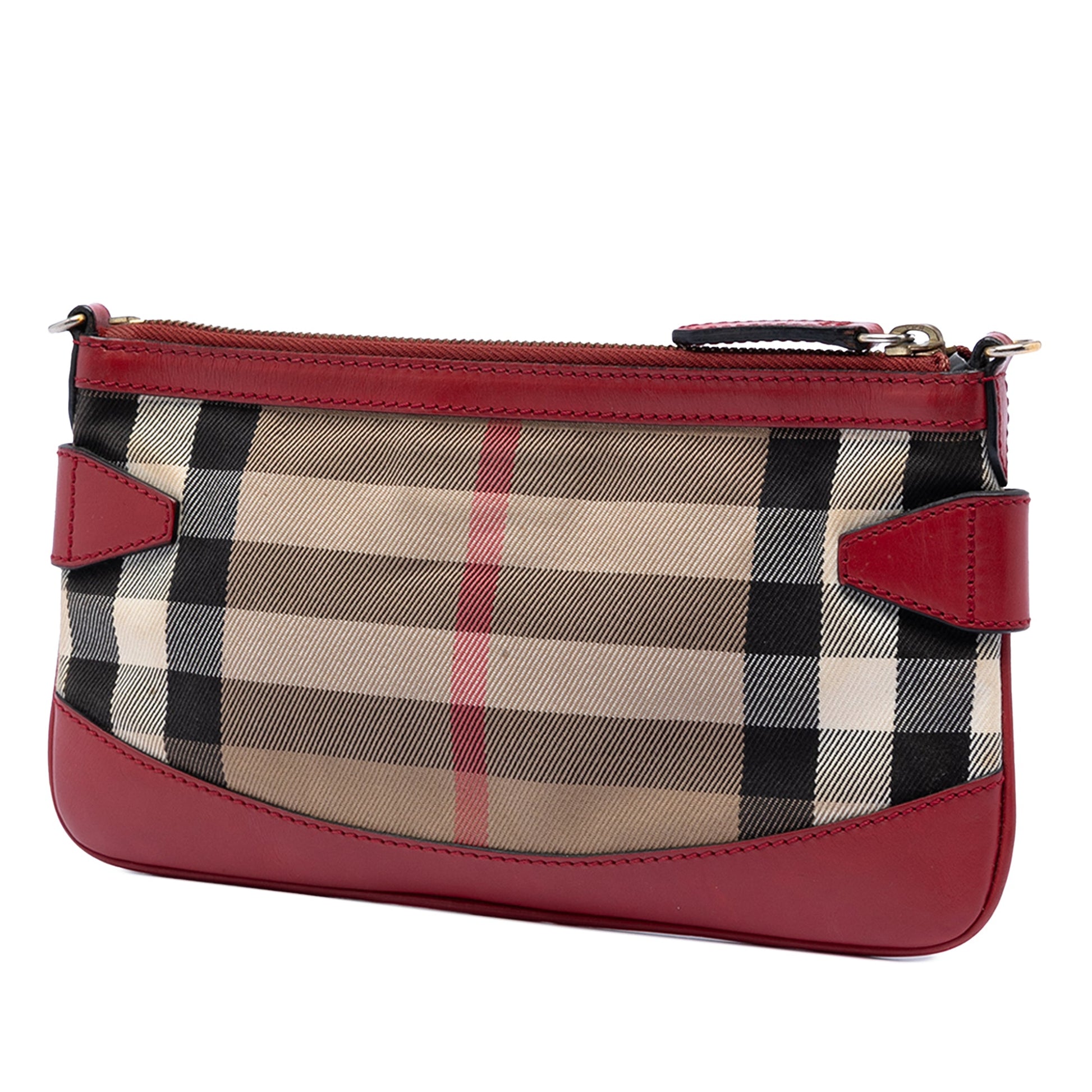 Burberry House Check Canvas Bridle Langford Crossbody