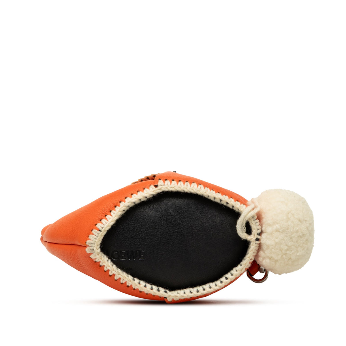 LOEWE Mini Calfskin Stitched Bunny Crossbody