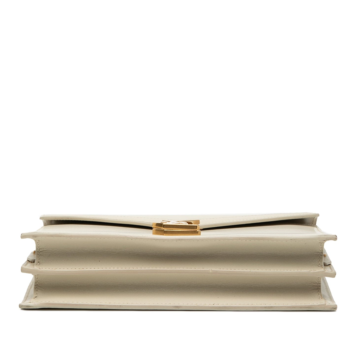 Saint Laurent Smooth Calfskin Monogram Cassandra Clasp Bag