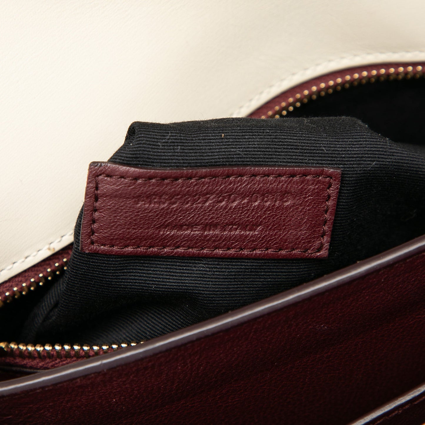 Saint Laurent Smooth Calfskin Monogram Cassandra Clasp Bag