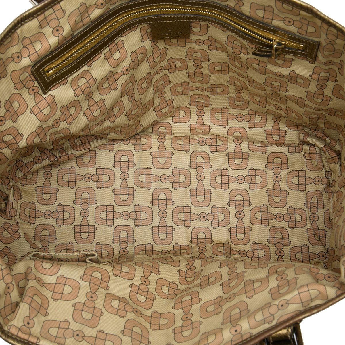 Gucci Large GG Canvas Jolicoeur Tote — Beige