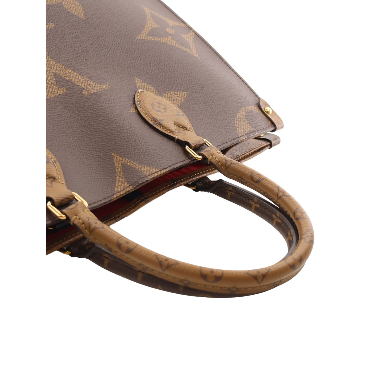 Louis Vuitton Monogram Reverse Giant OnTheGo MM — Brown