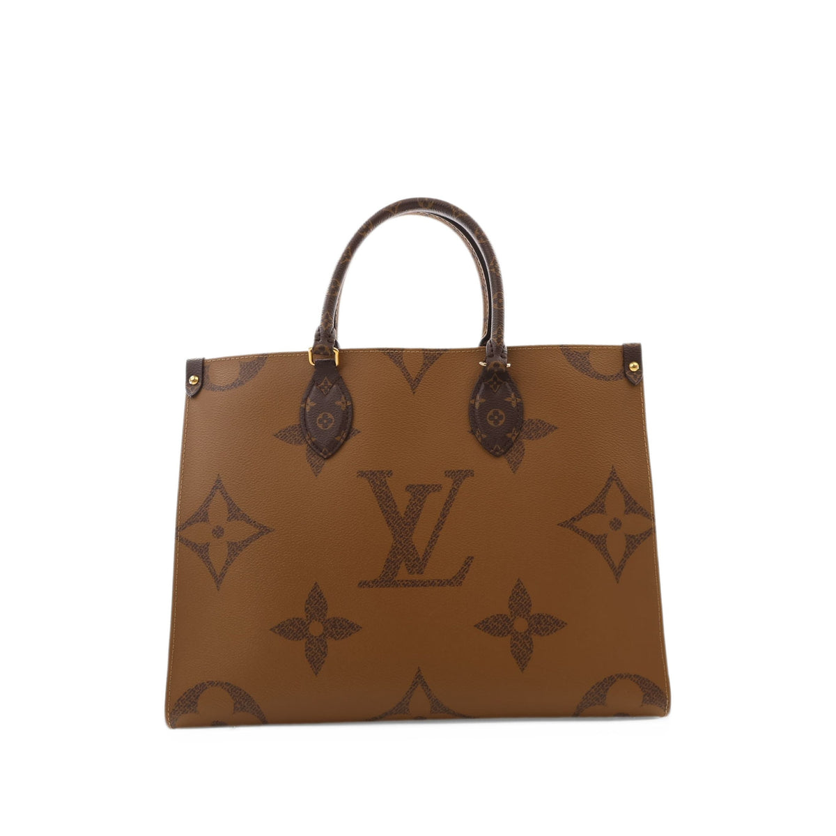 Louis Vuitton Monogram Reverse Giant OnTheGo MM — Brown