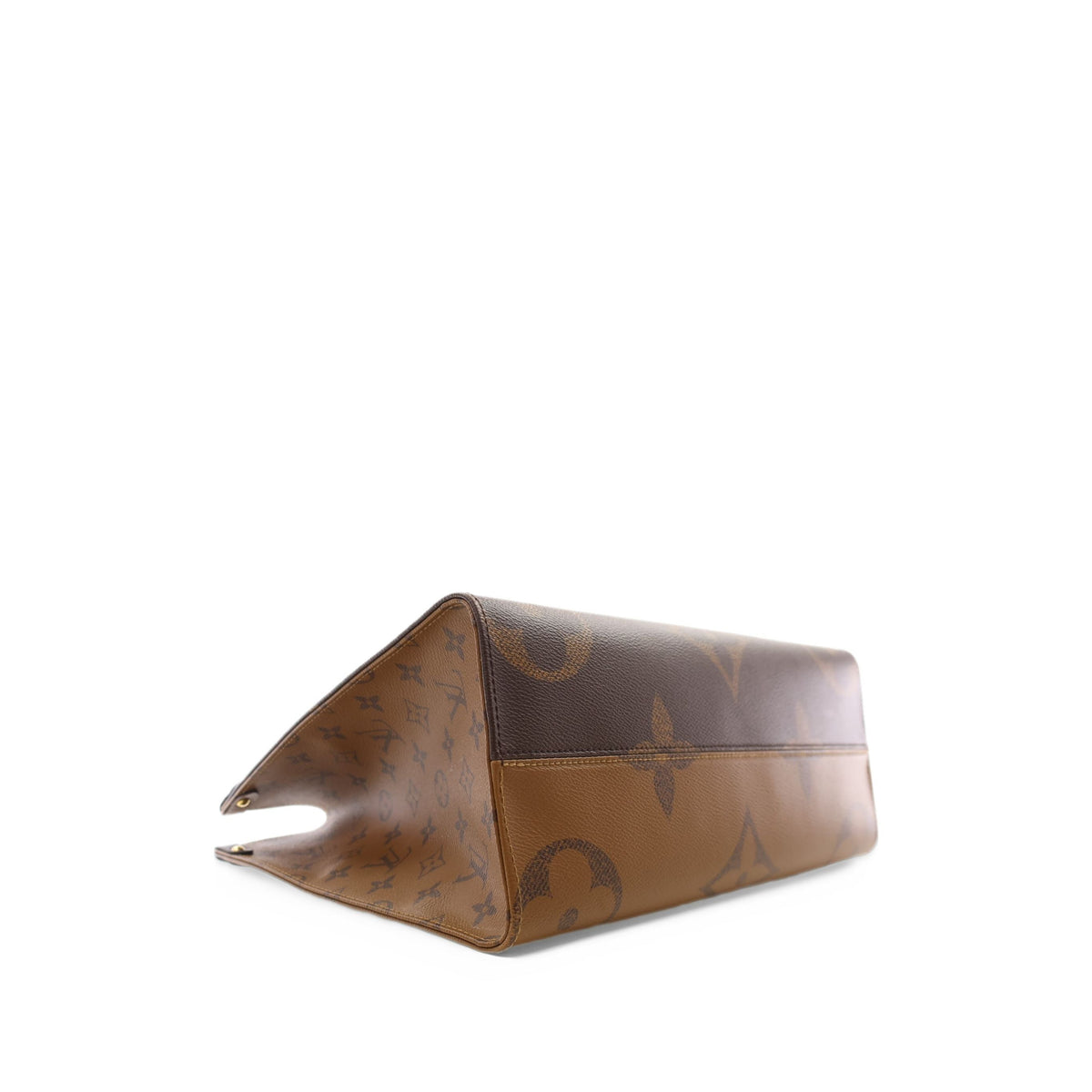 Louis Vuitton Monogram Reverse Giant OnTheGo MM — Brown
