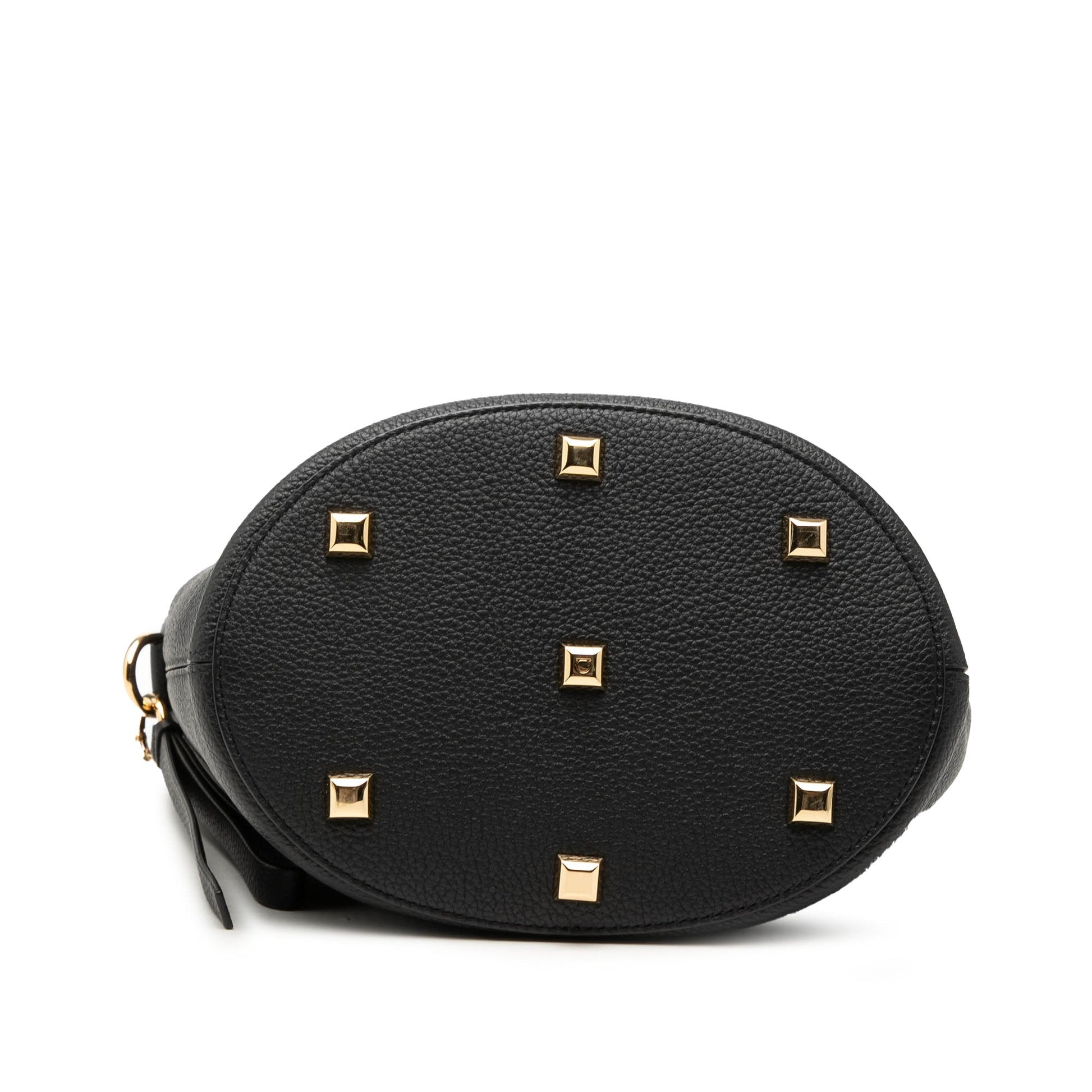 Ferragamo Grained Calfskin Studio Bucket Bag