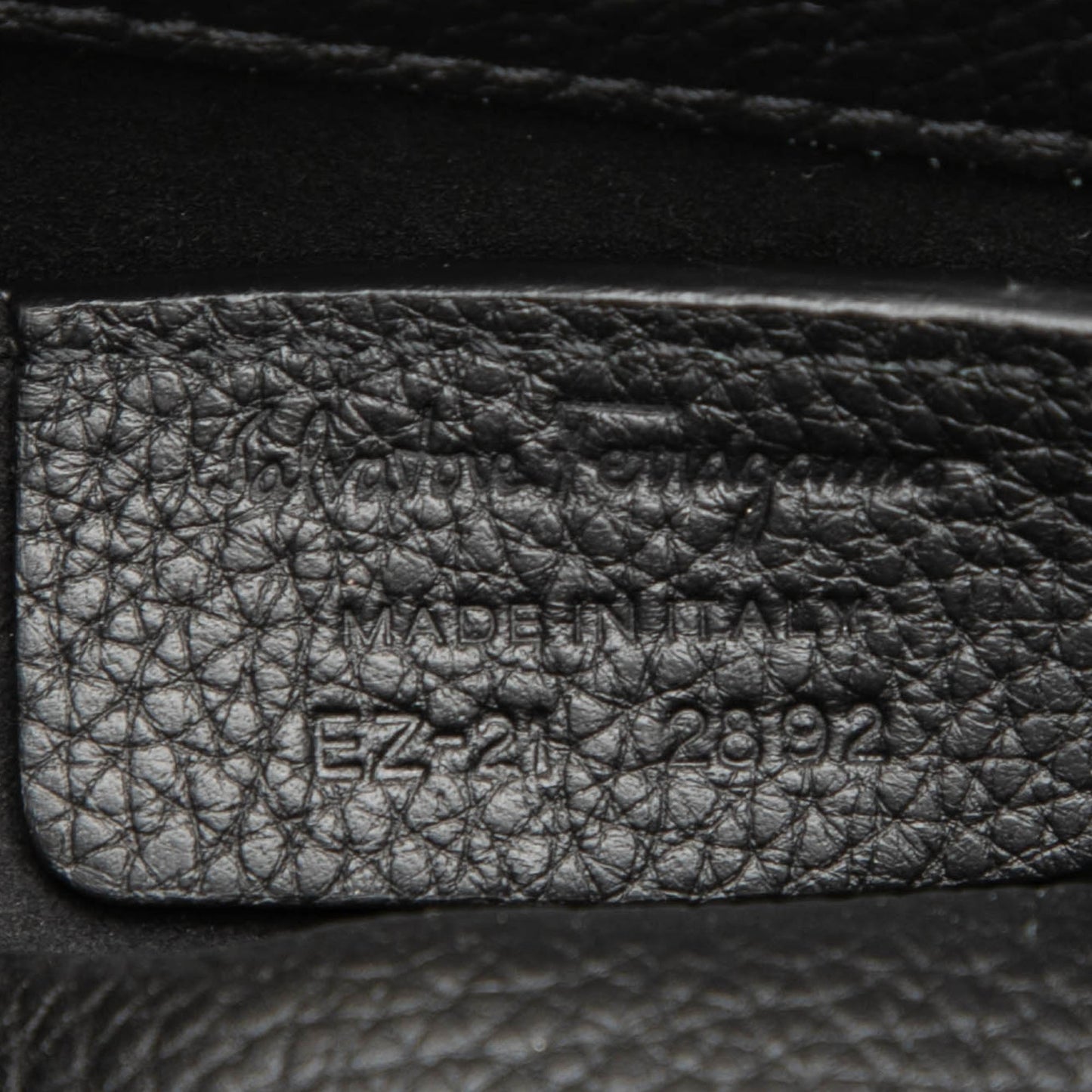 Ferragamo Grained Calfskin Studio Bucket Bag