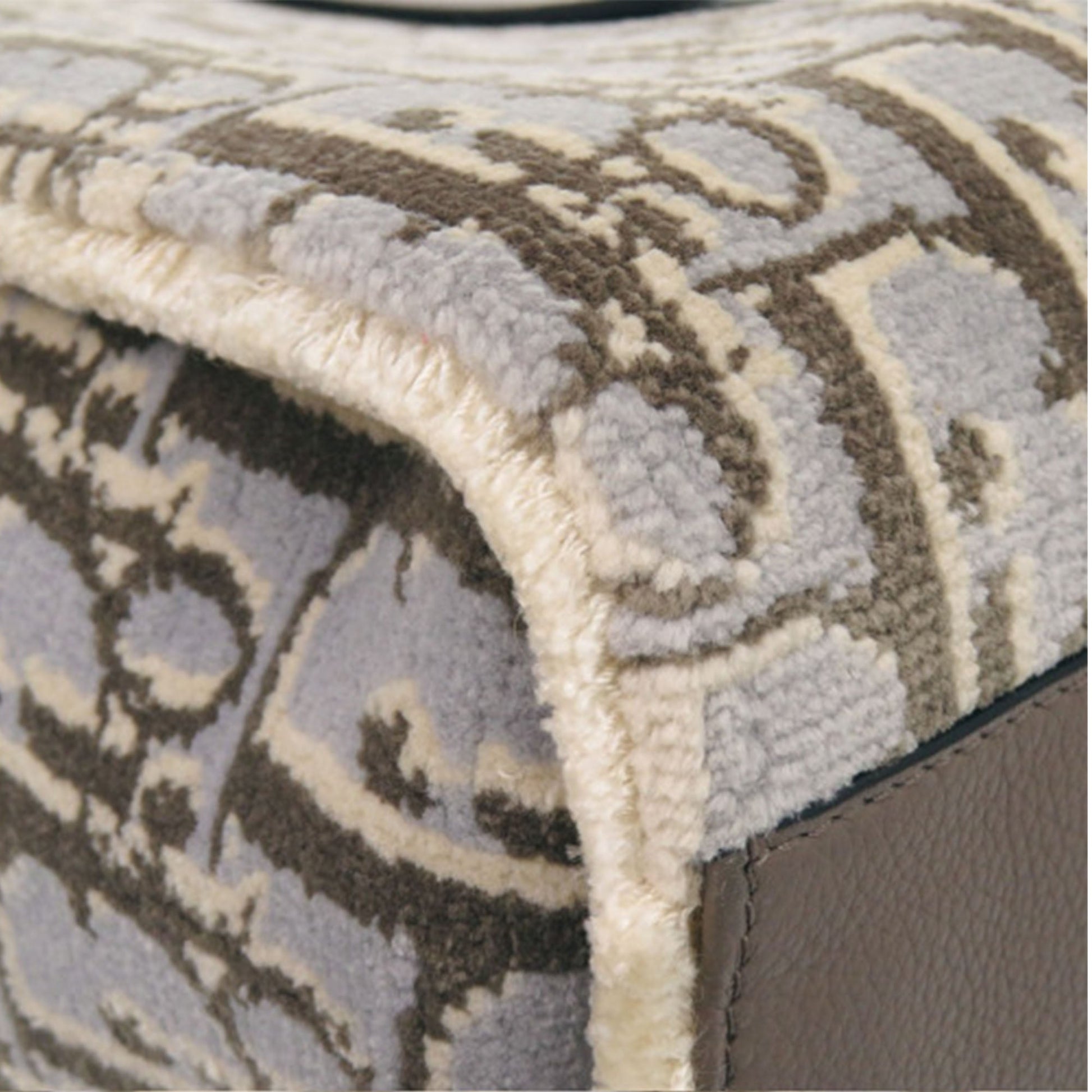 Dior Large Oblique Wool Corolle Tote