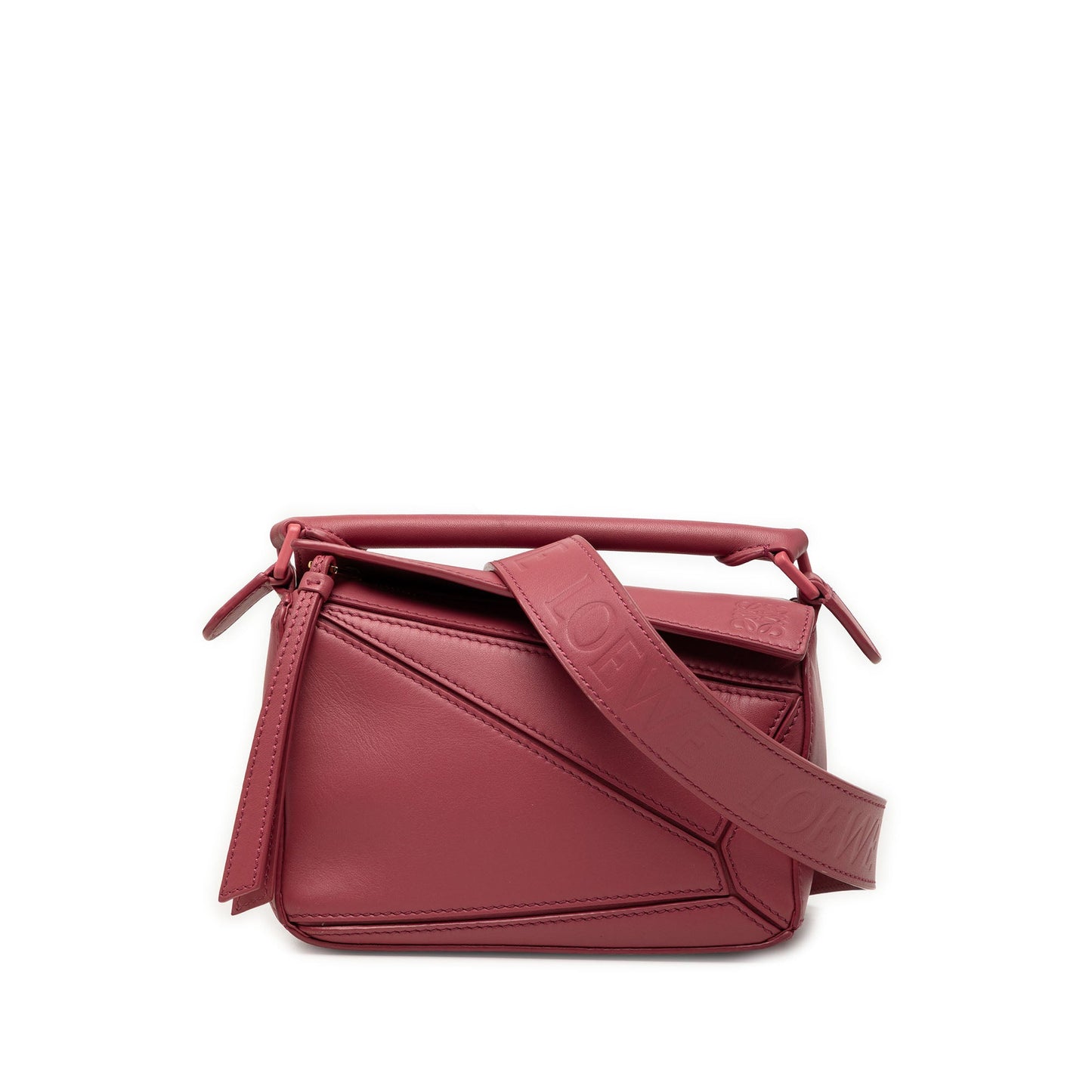 LOEWE Mini Calfskin Puzzle Satchel