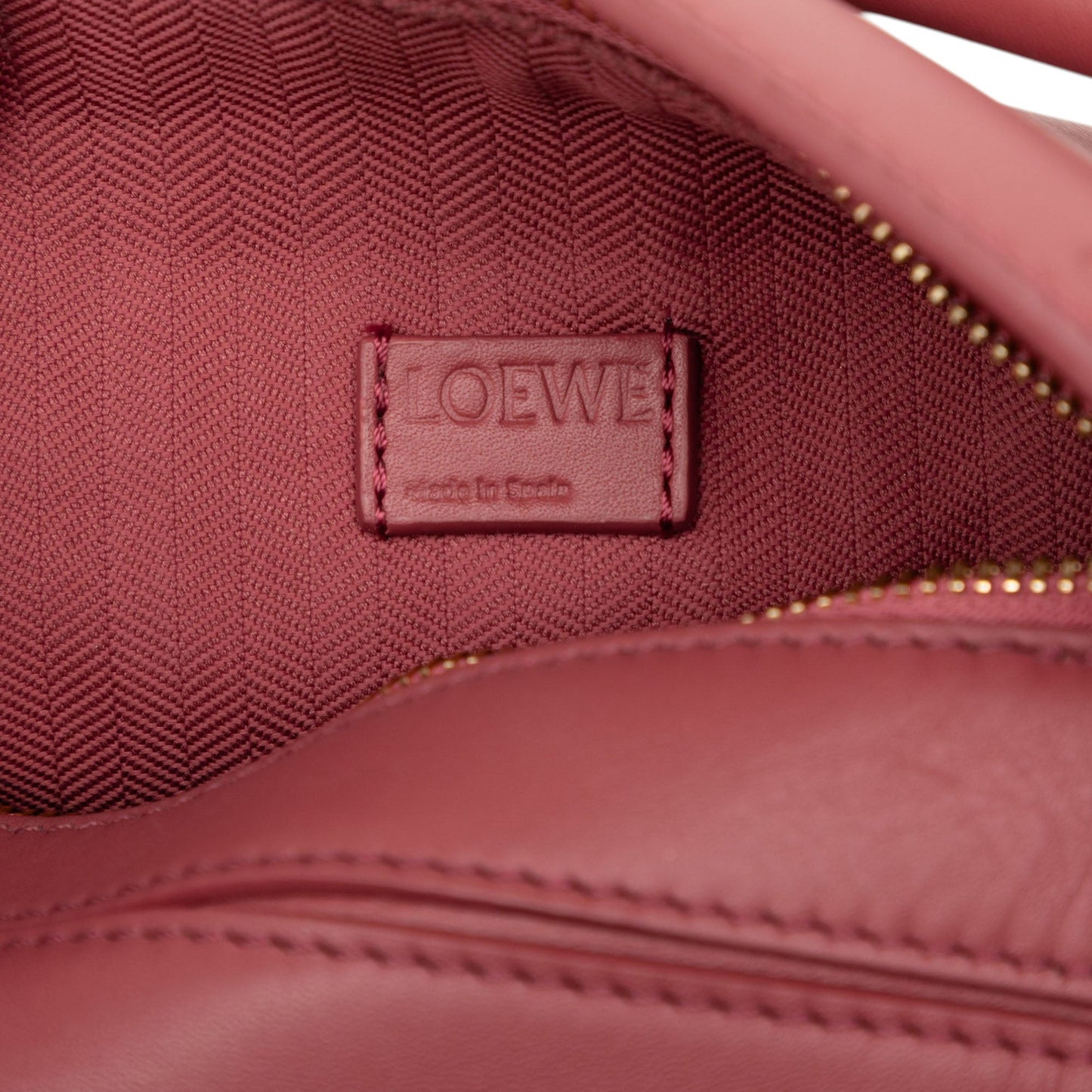 LOEWE Mini Calfskin Puzzle Satchel