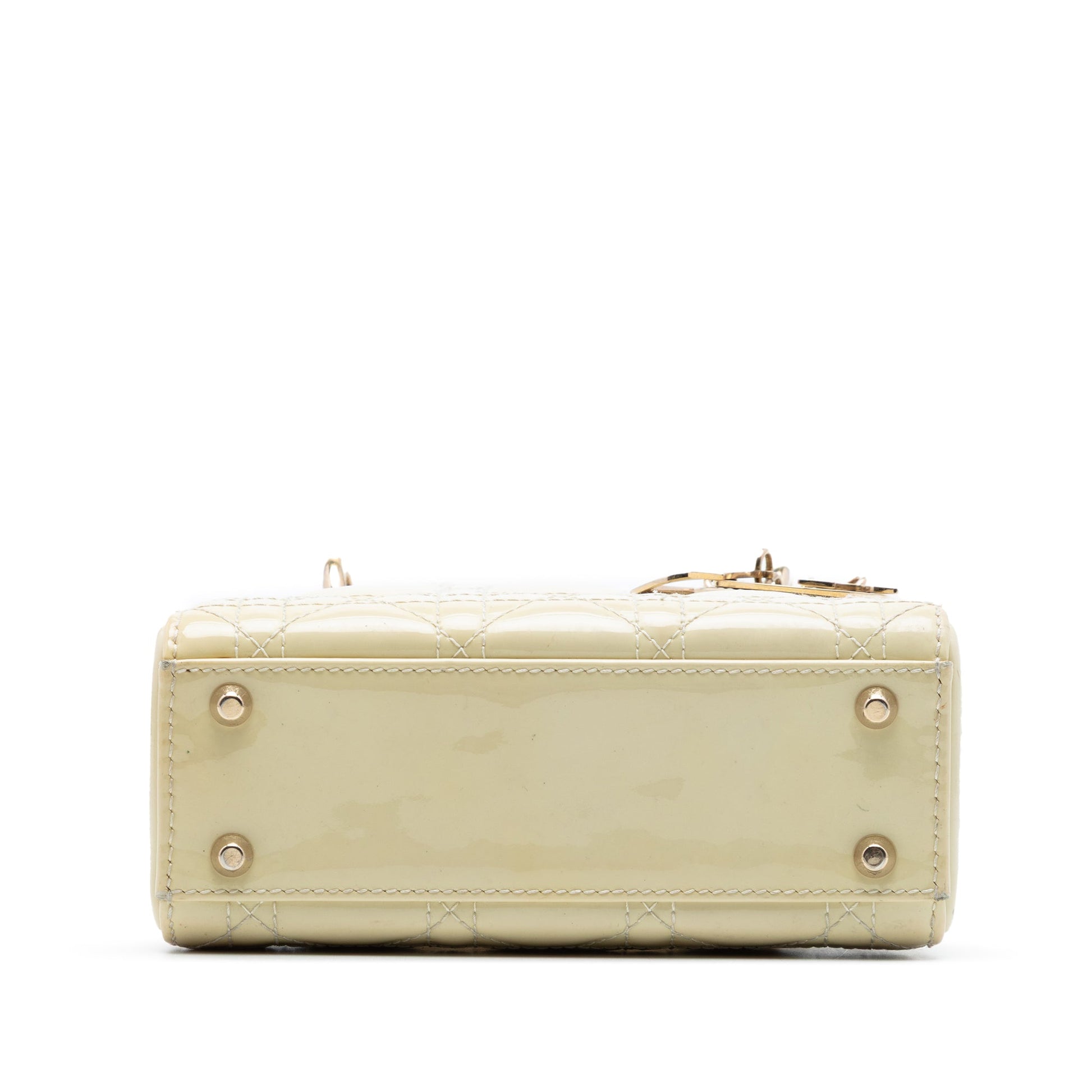 Dior Mini Patent Cannage Lady Dior