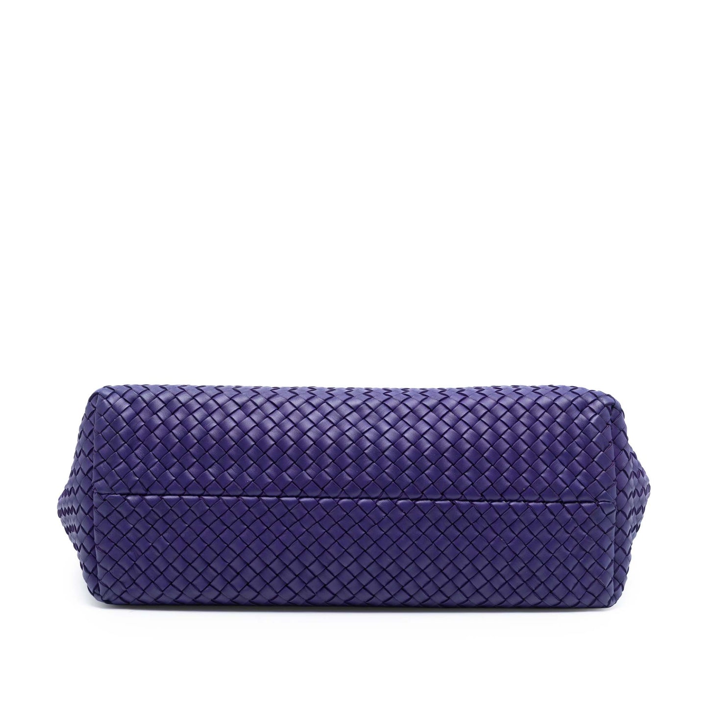Bottega Veneta Medium Lambskin Intreccio Cabat Tote