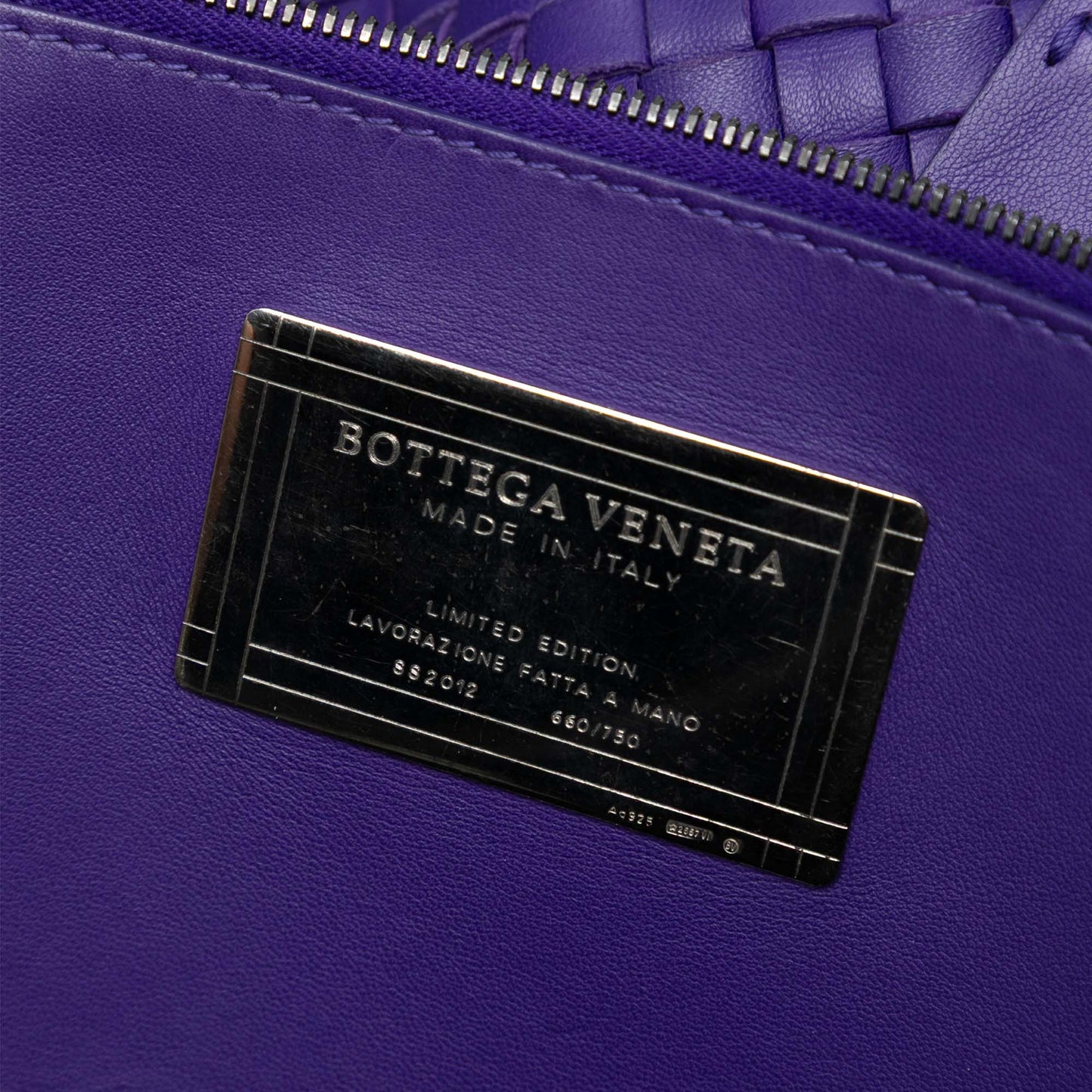 Bottega Veneta Medium Lambskin Intreccio Cabat Tote