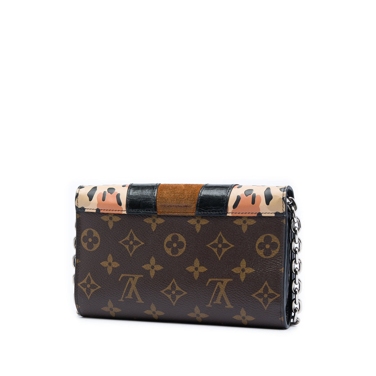Louis Vuitton Monogram Wild at Heart Twist Wallet on Chain