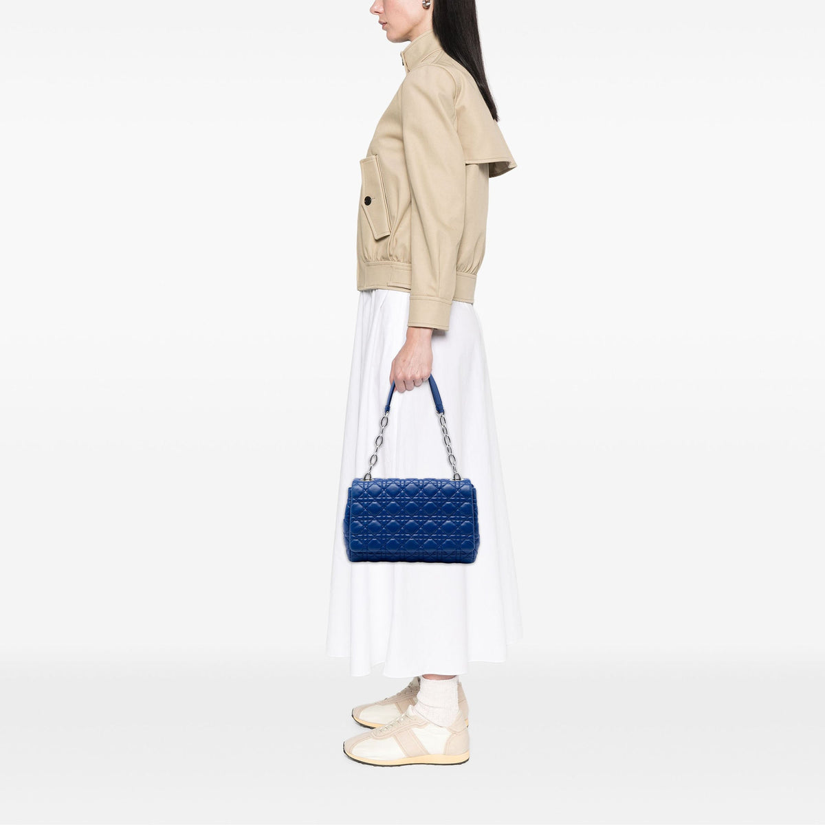 Dior Lambskin Cannage Soft Flap