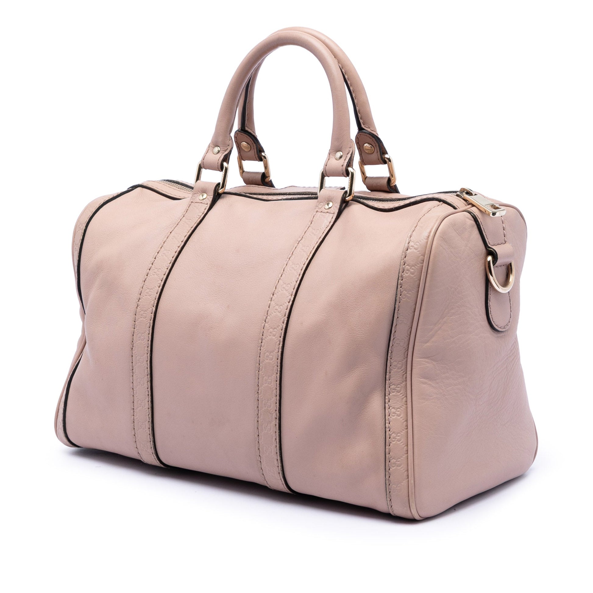 Gucci Medium Microguccissima Trimmed Calfskin Joy Boston Bag