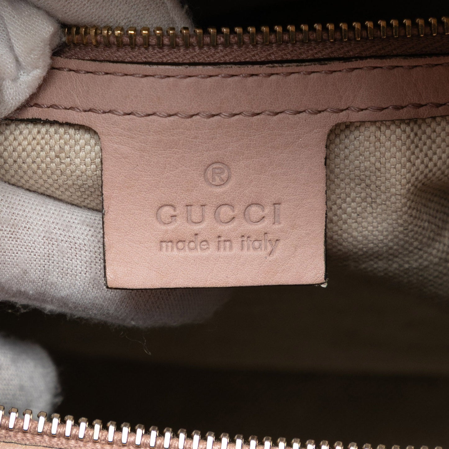 Gucci Medium Microguccissima Trimmed Calfskin Joy Boston Bag