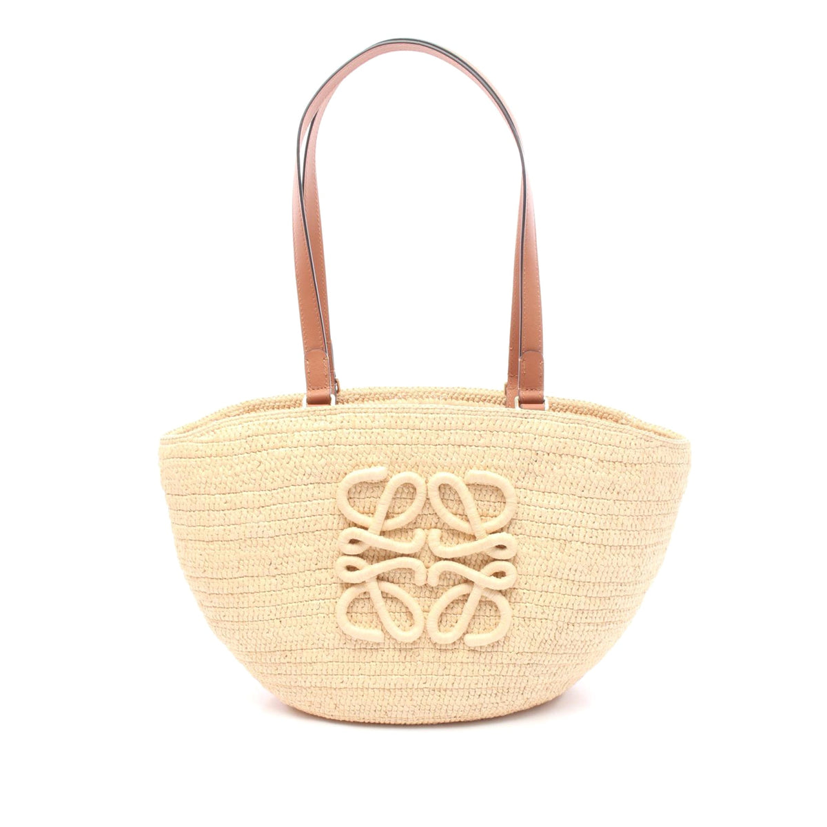 LOEWE Medium Raffia Eclipse Basket Tote