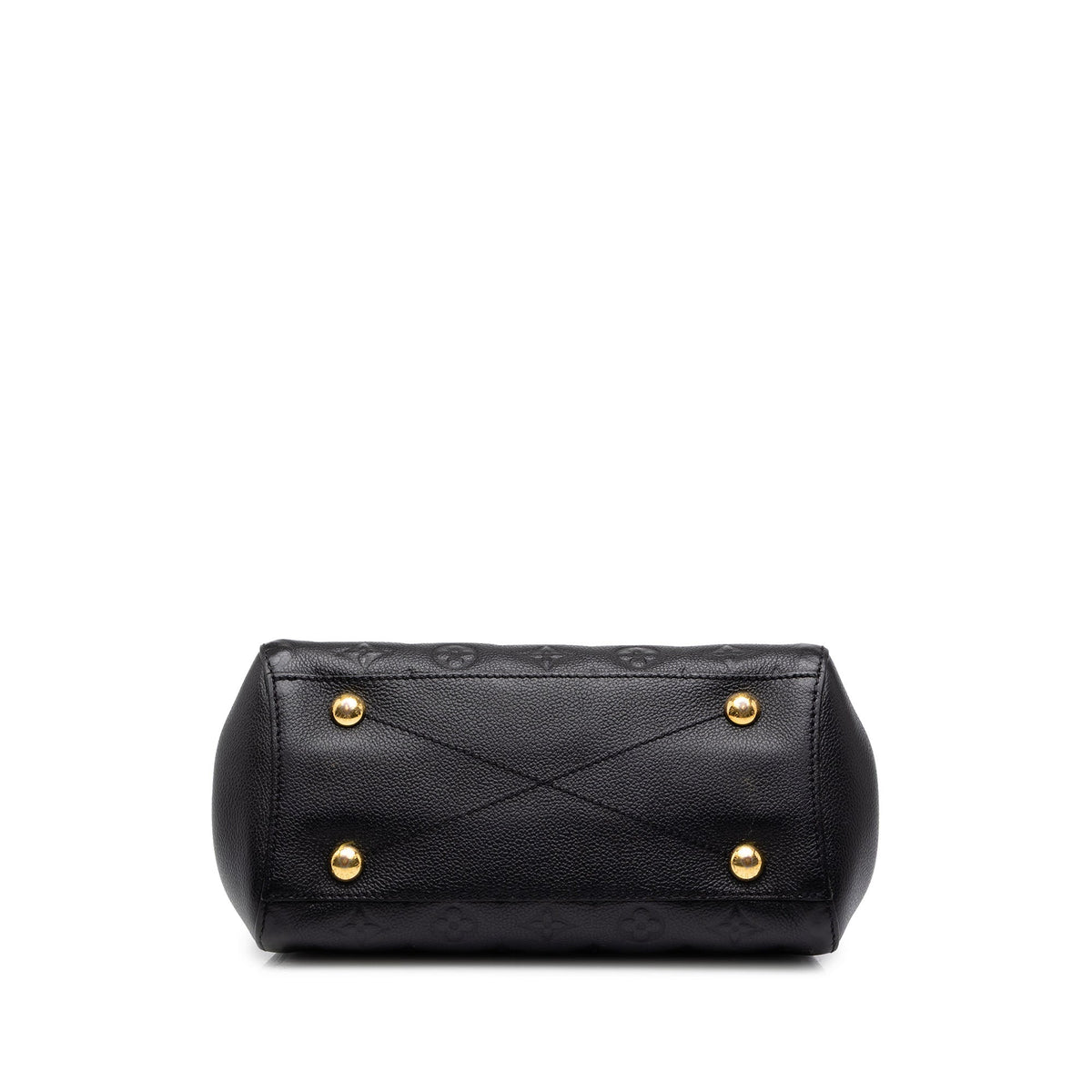 Louis Vuitton Monogram Empreinte Montaigne BB — Black