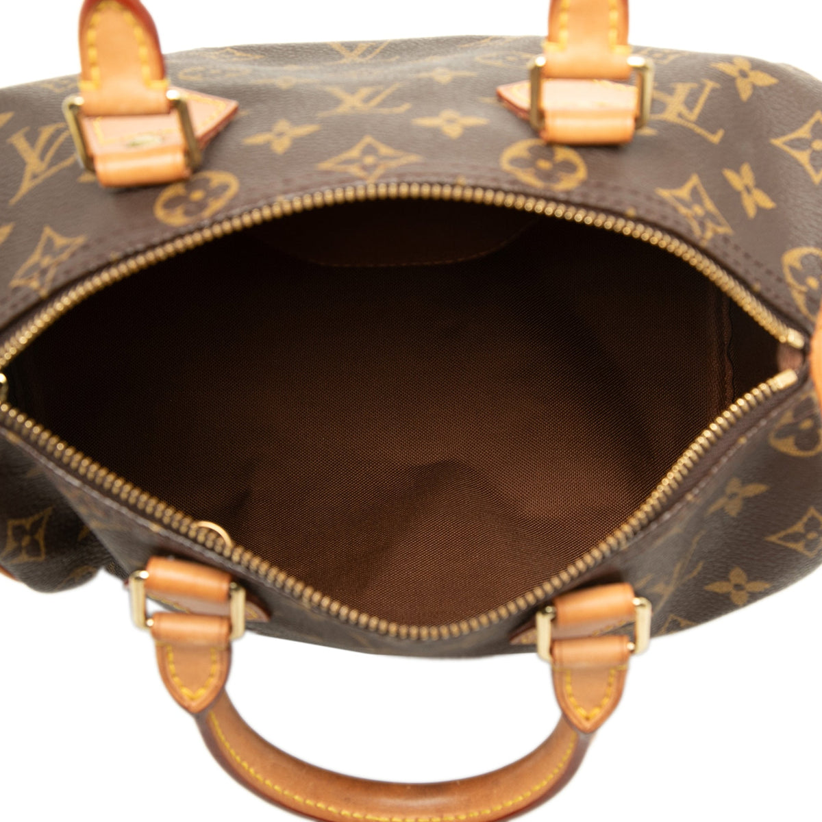 Louis Vuitton Monogram Speedy 25 — Brown