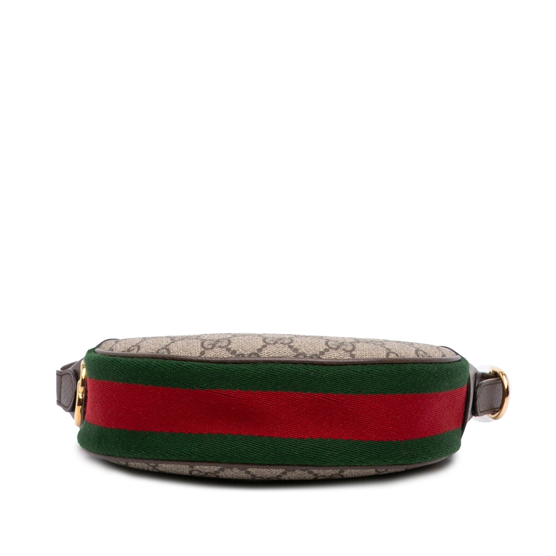 Gucci Mini GG Supreme Web Ophidia Shoulder Bag