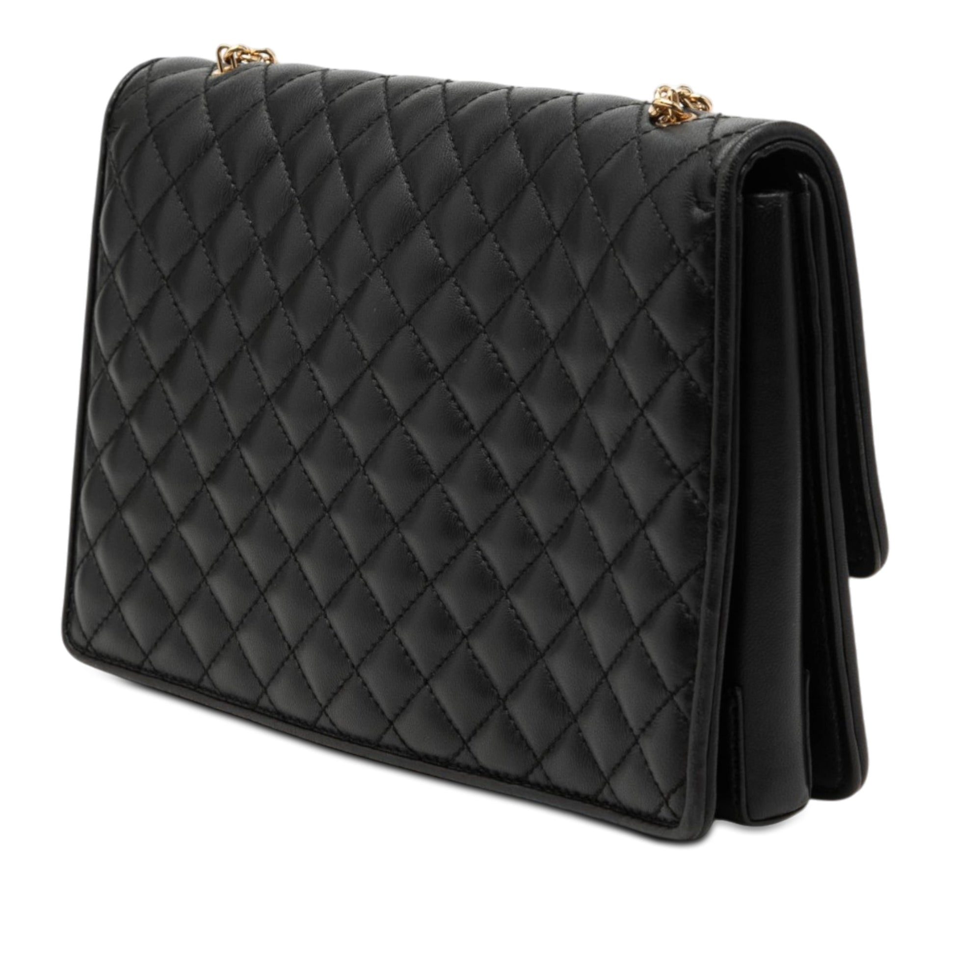 Ferragamo Medium Quilted Leather Vara Ginny Chain Crossbody