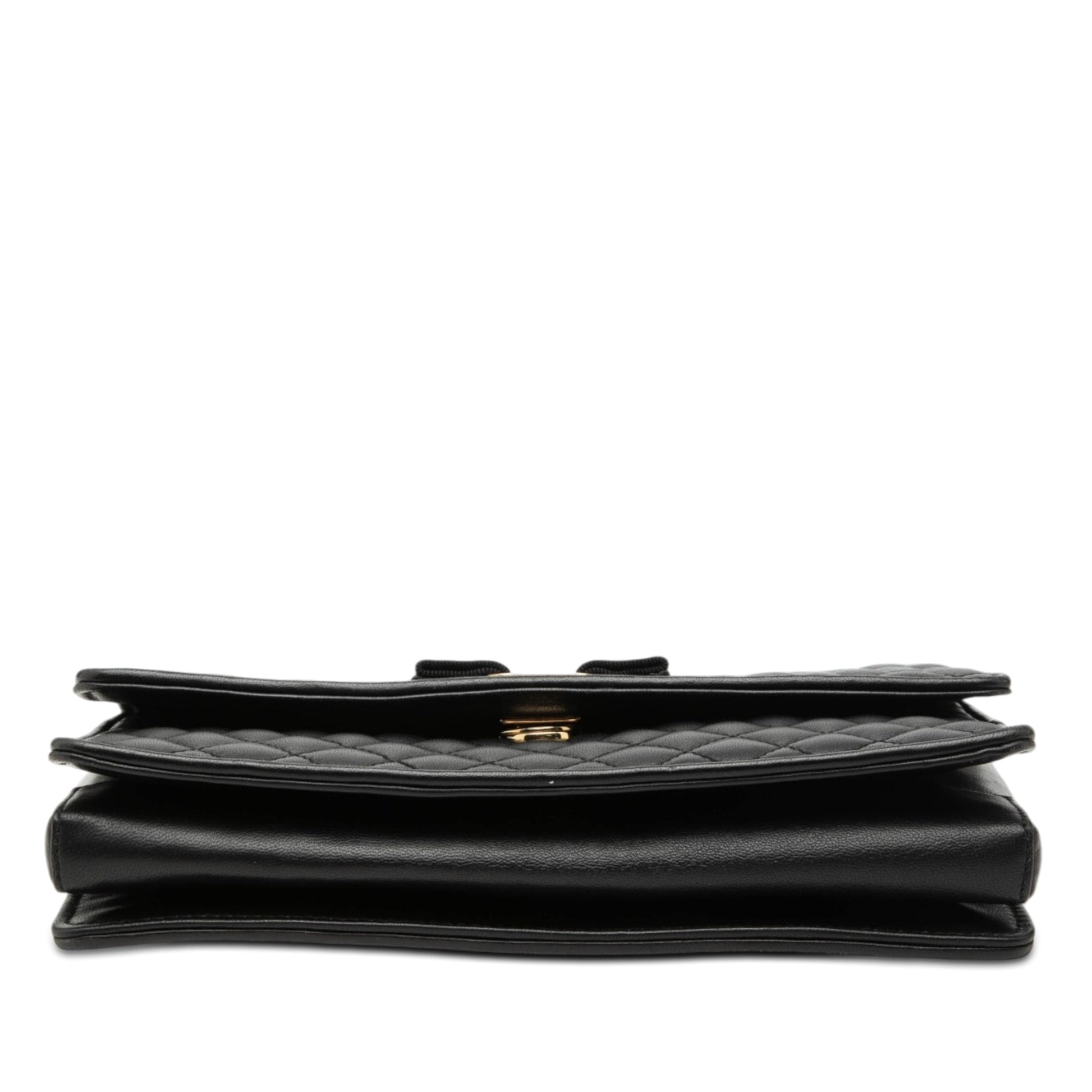 Ferragamo Medium Quilted Leather Vara Ginny Chain Crossbody