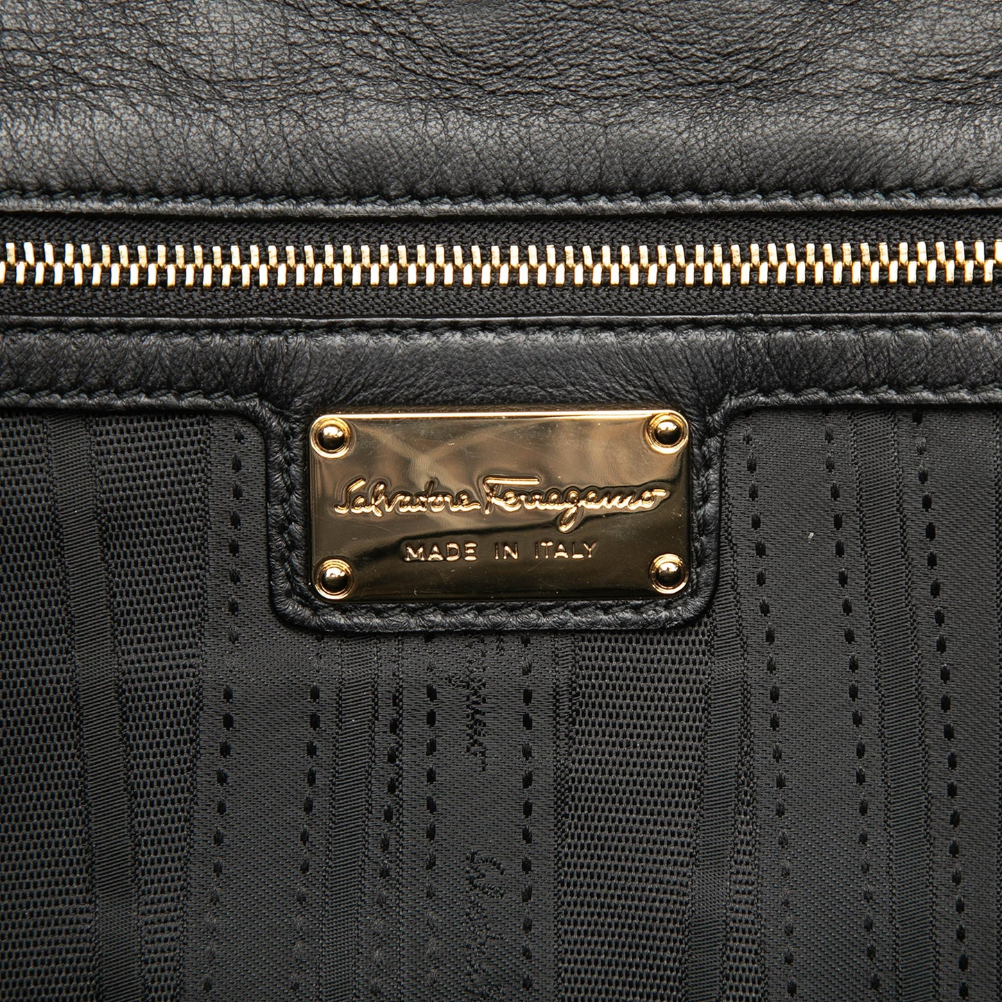 Ferragamo Medium Quilted Leather Vara Ginny Chain Crossbody
