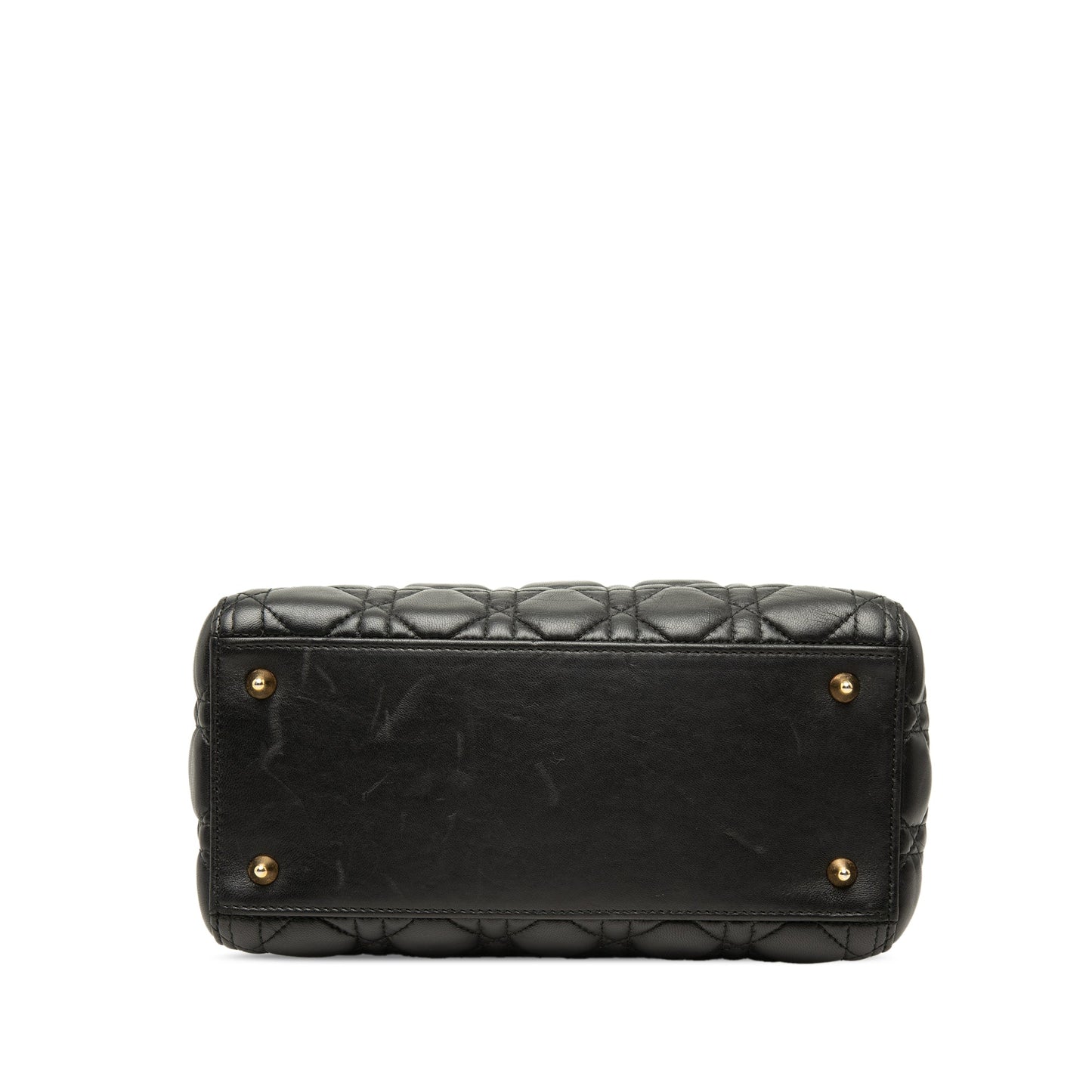 Dior Medium Lambskin Cannage Lady Dior