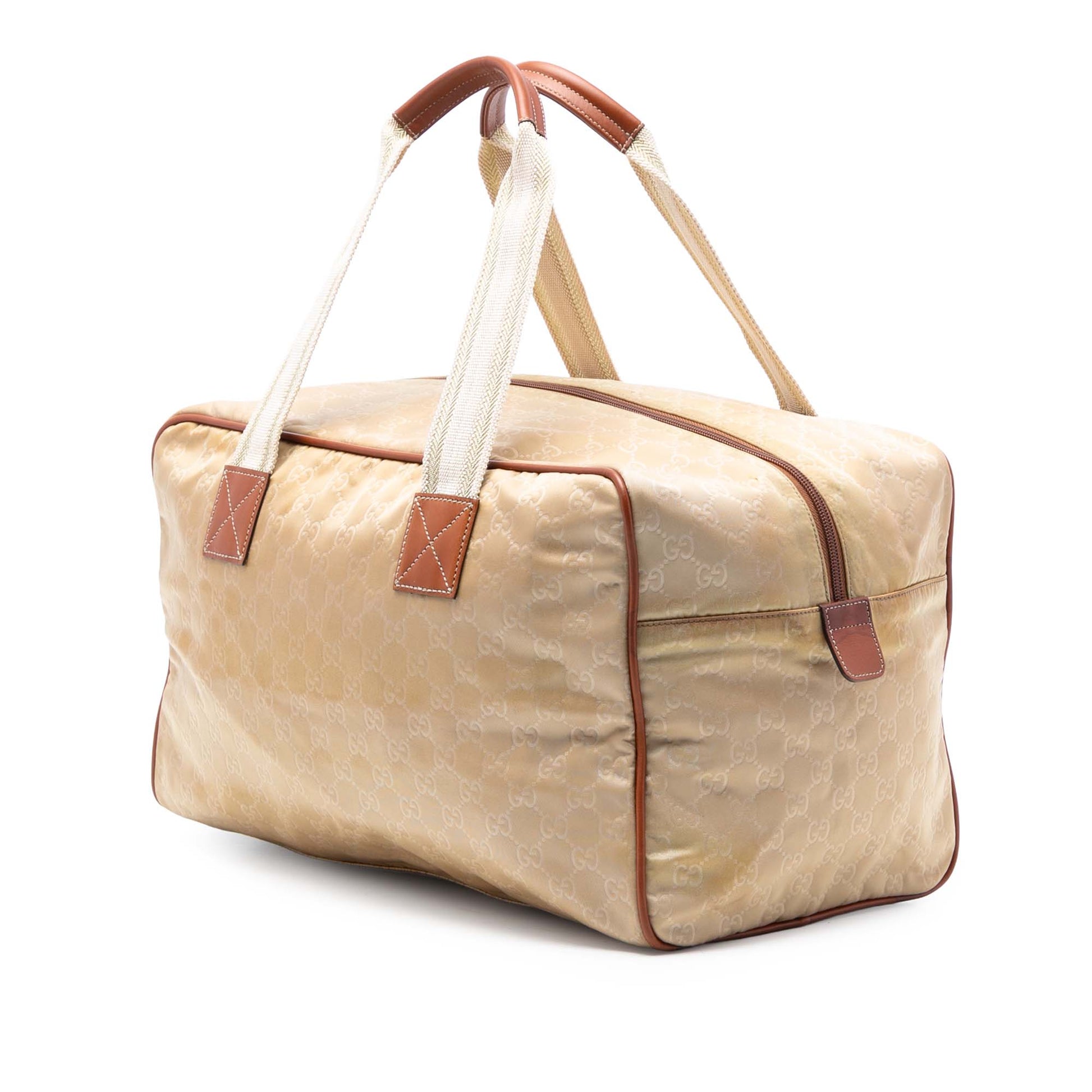 Gucci GG Nylon Web Travel Bag