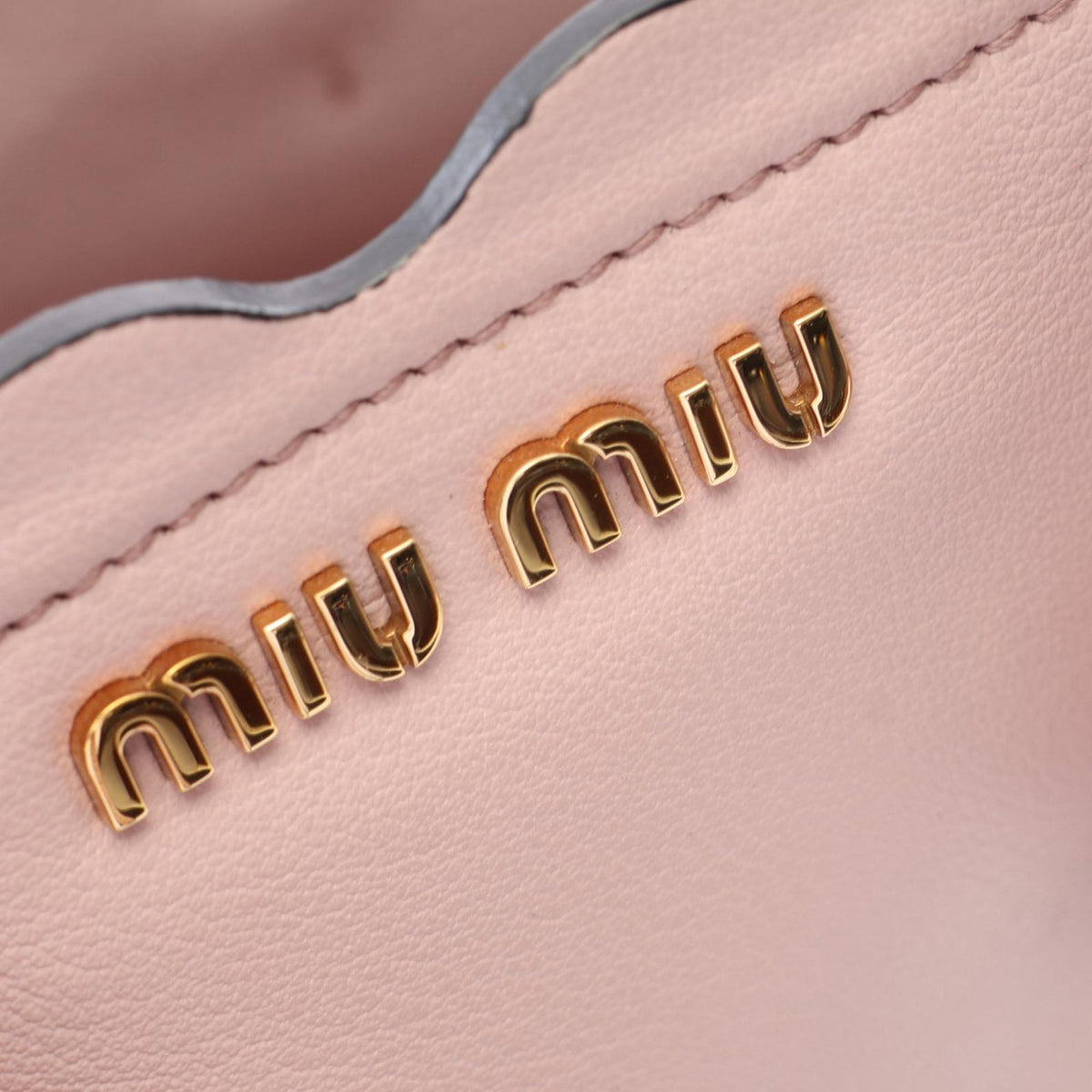 Miu Miu Leather Flower Tote