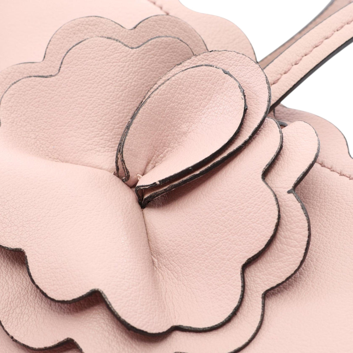 Miu Miu Leather Flower Tote
