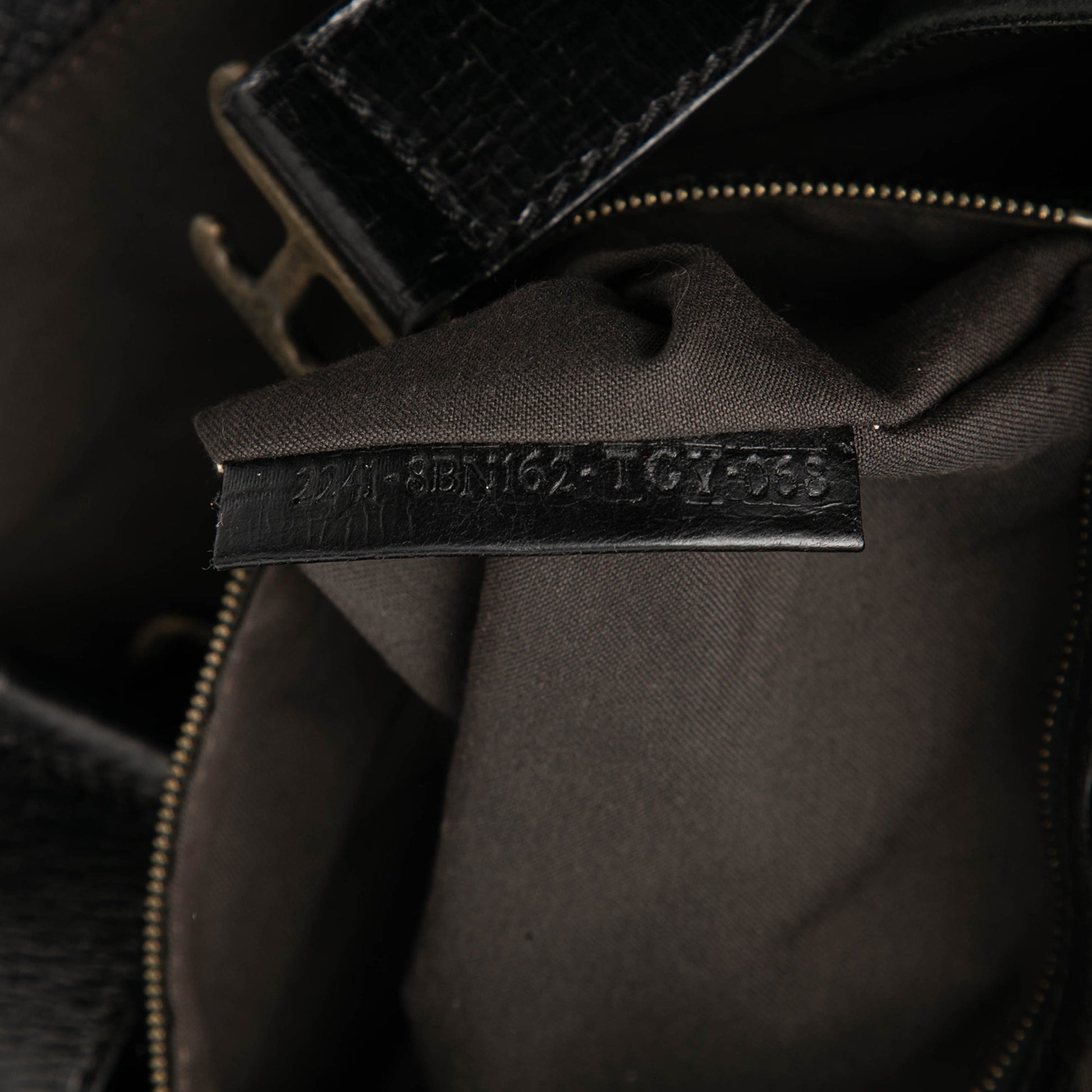 Fendi Leather Etniko Du Jour Handbag