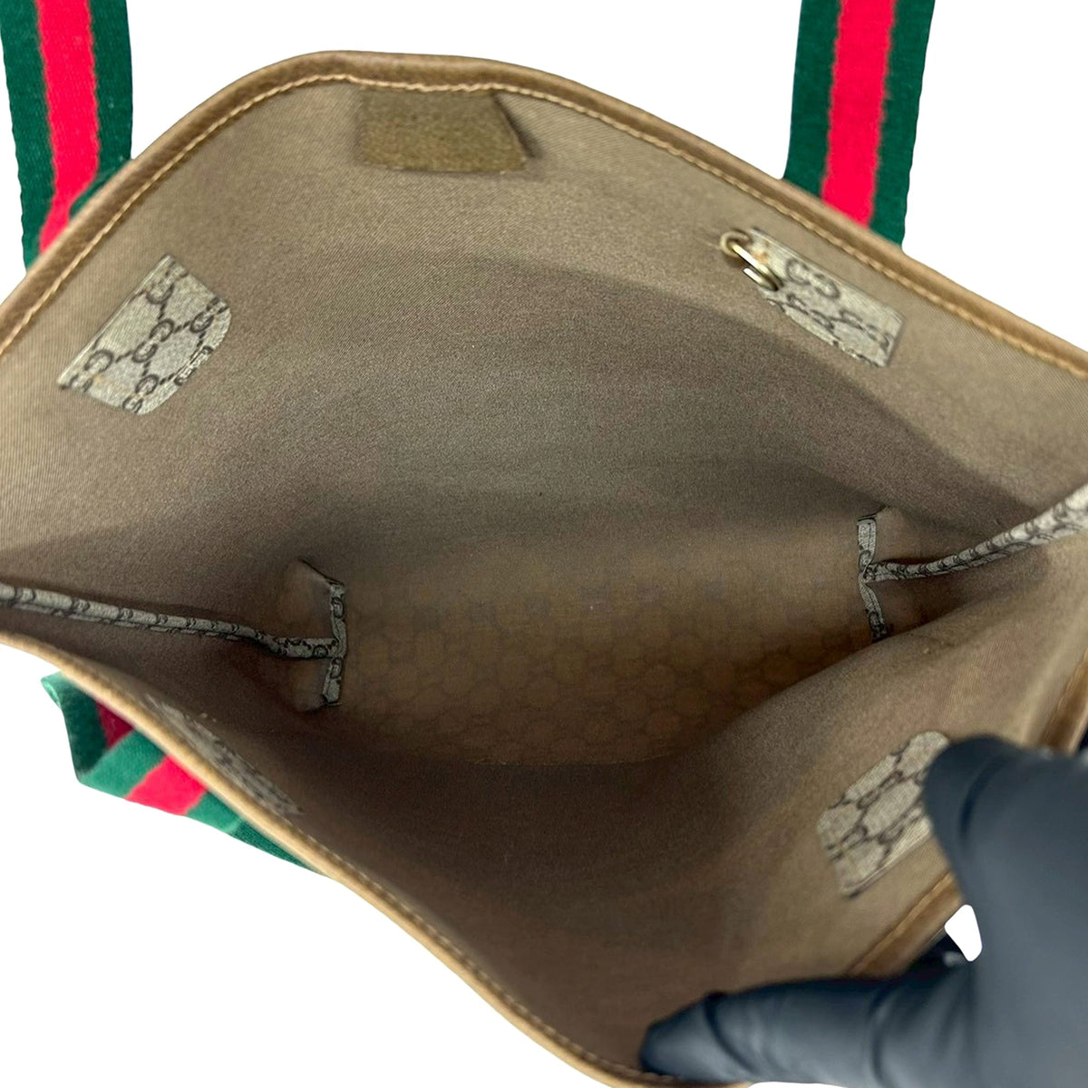 Gucci GG Supreme Web Tote