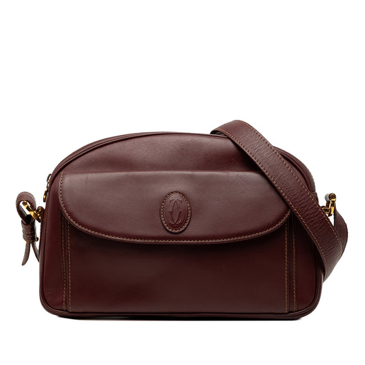 Cartier Leather Must De Cartier Crossbody