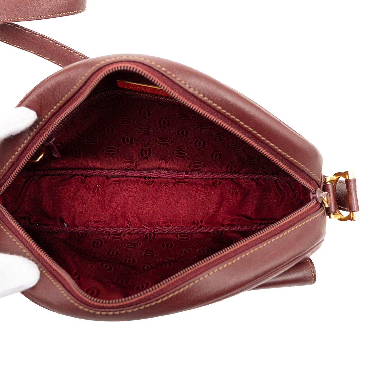 Cartier Leather Must De Cartier Crossbody