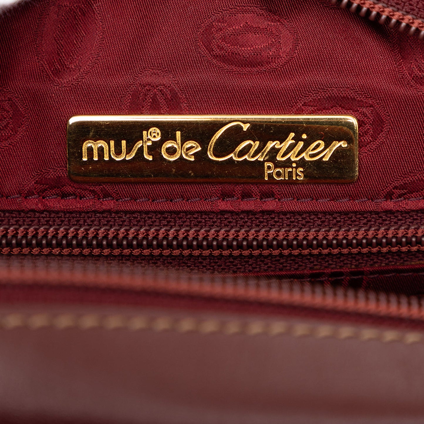 Cartier Leather Must De Cartier Crossbody