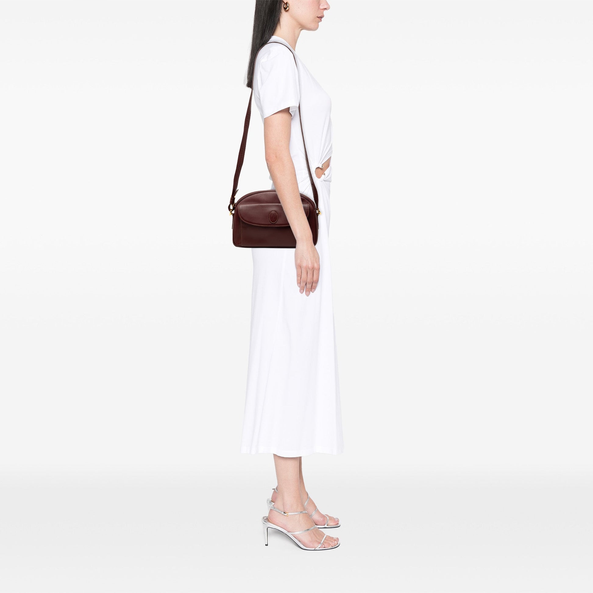 Cartier Leather Must De Cartier Crossbody