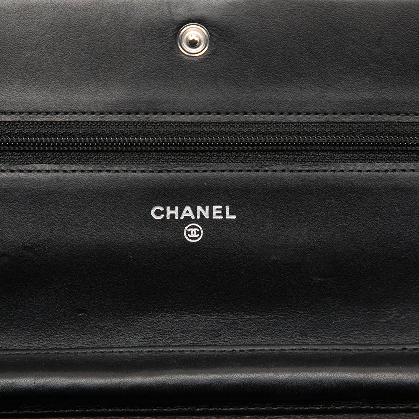 Chanel Quilted Lambskin Cambon Ligne Wallet On Chain