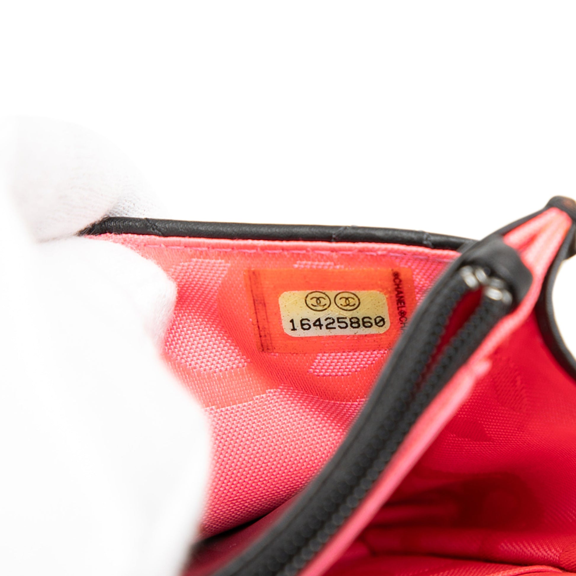 Chanel Quilted Lambskin Cambon Ligne Wallet On Chain