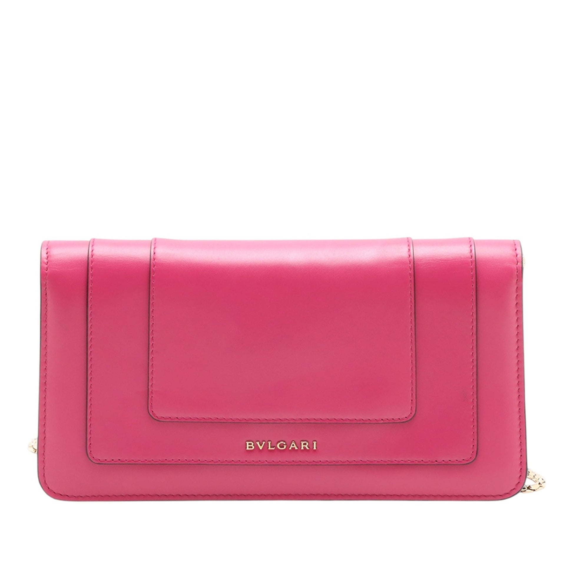 Bvlgari Leather Serpenti Forever Chain Crossbody