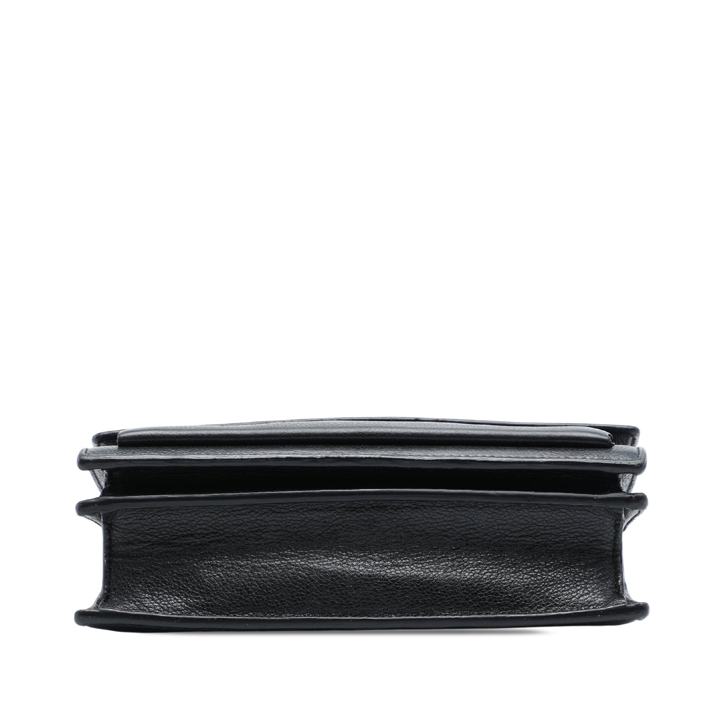 Saint Laurent Medium Grained Calfskin Monogram Sunset Crossbody